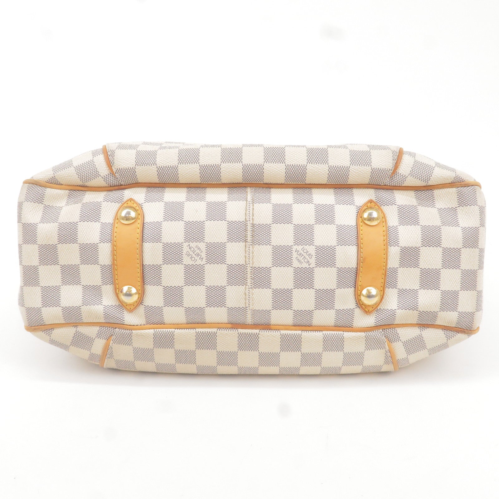 Pre-owned Louis Vuitton Damier Geant Aventurier Polaire Bag In Brown
