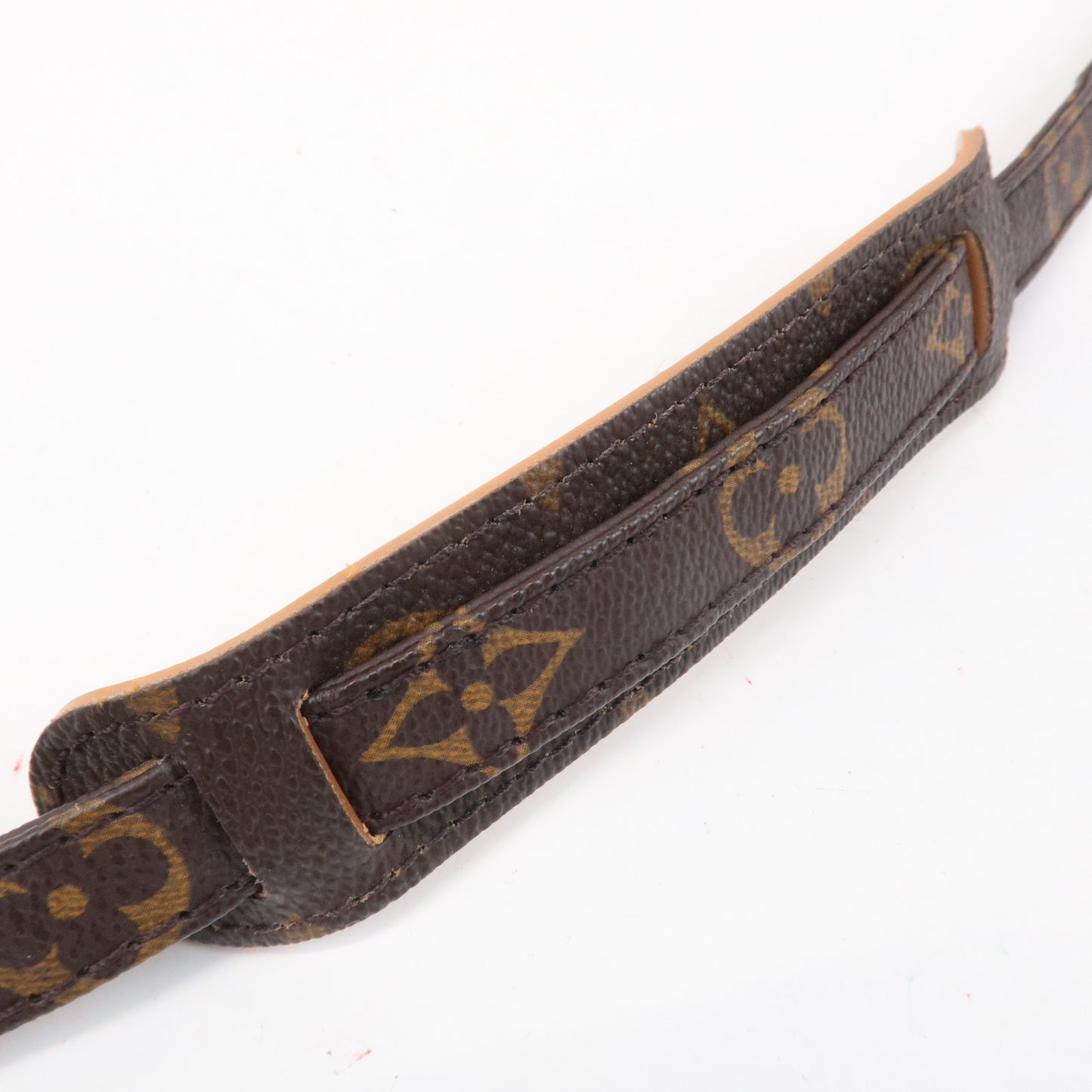 Louis Vuitton Monogram Canvas Shoulder Strap 120cm Brown J75010