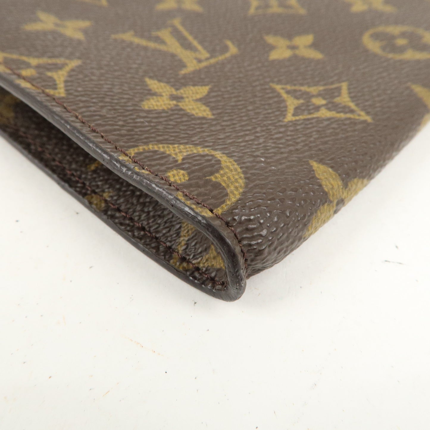 Louis Vuitton Monogram Set of 3 Pouch for Bucket PM Brown