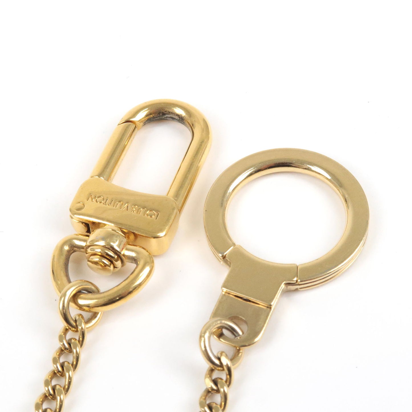 Authentic-Louis-Vuitton-Chenne-Ano-Cles-Key-Chain-Key-Charm-Gold-M58021-Used-F/S  – dct-ep_vintage luxury Store