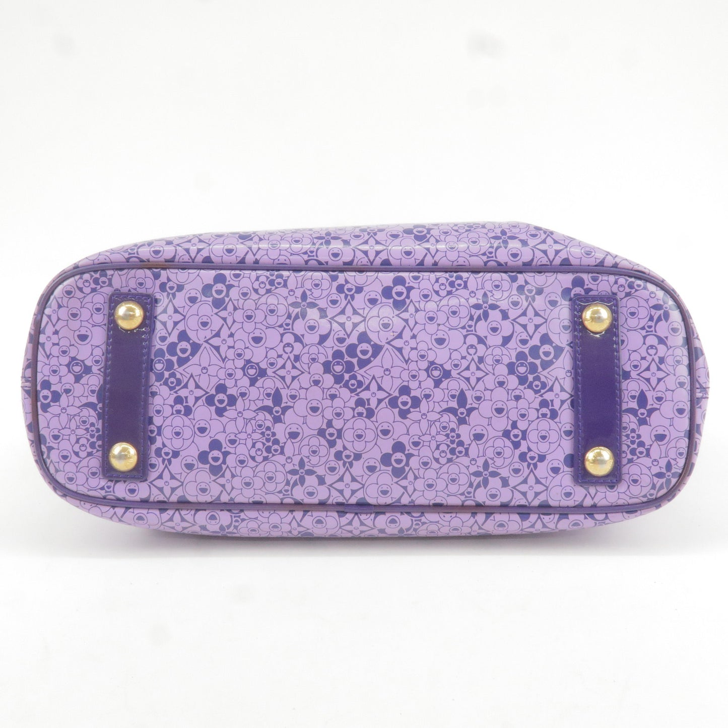 Louis Vuitton Limited Edition Violet Leather Cosmic Blossom
