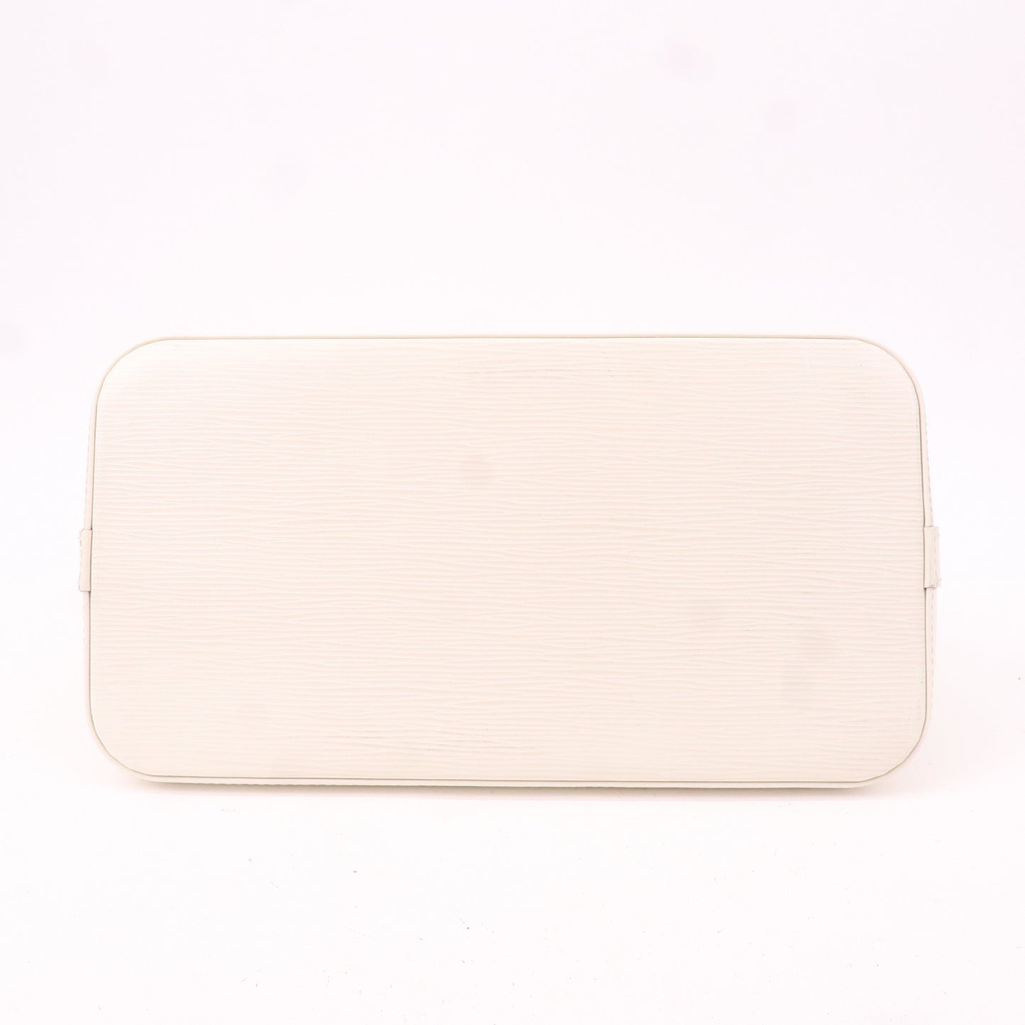 Louis Vuitton Epi Alma Hand Bag White Ivoire M5280J