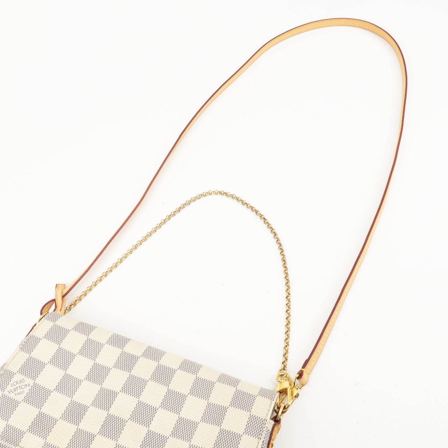 Louis-Vuitton-Damier-Azur-Favorite-PM-2Way-Shoulder-Bag-N41277