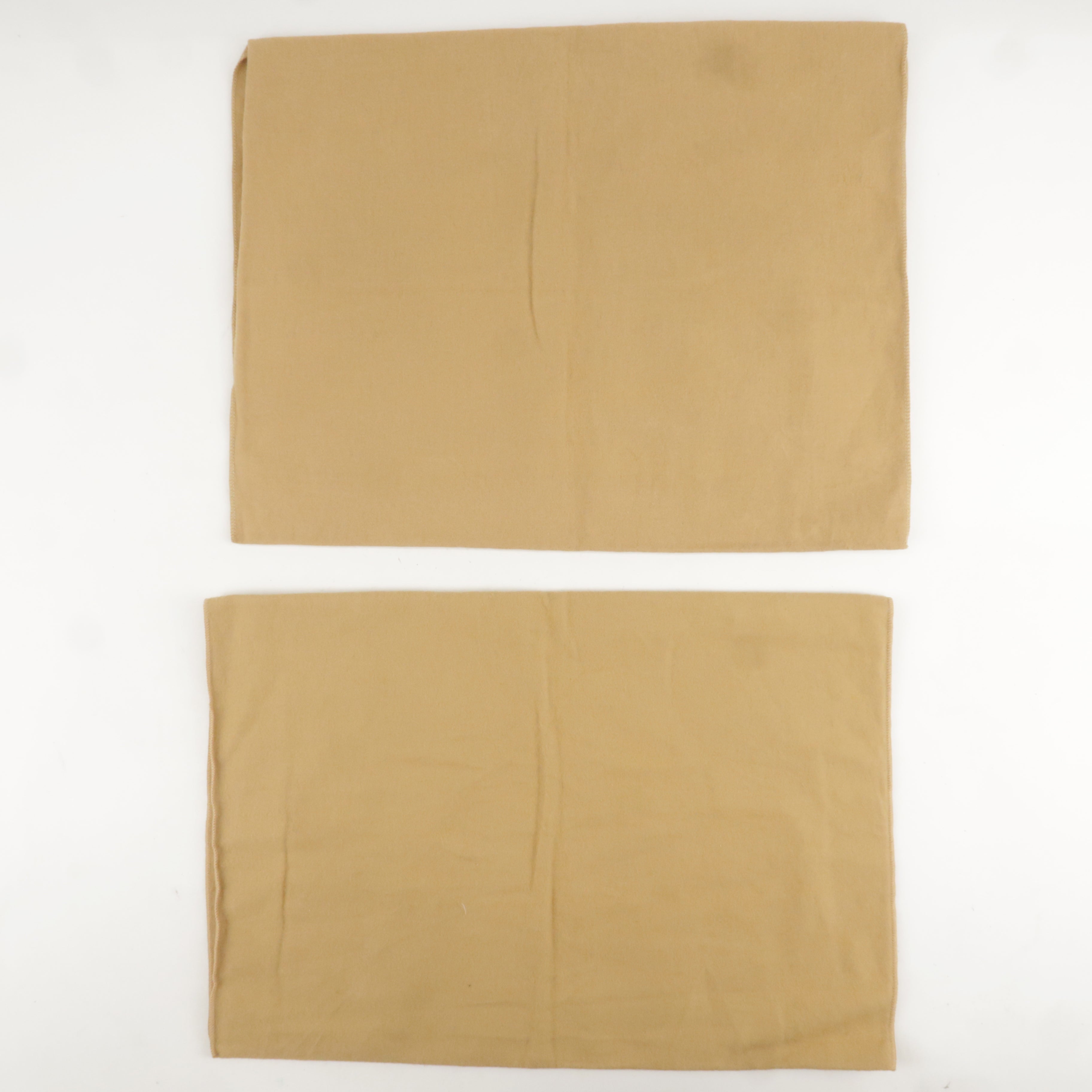 Louis Vuitton Set of 10 Dust Bag Flap Style Beige Brown