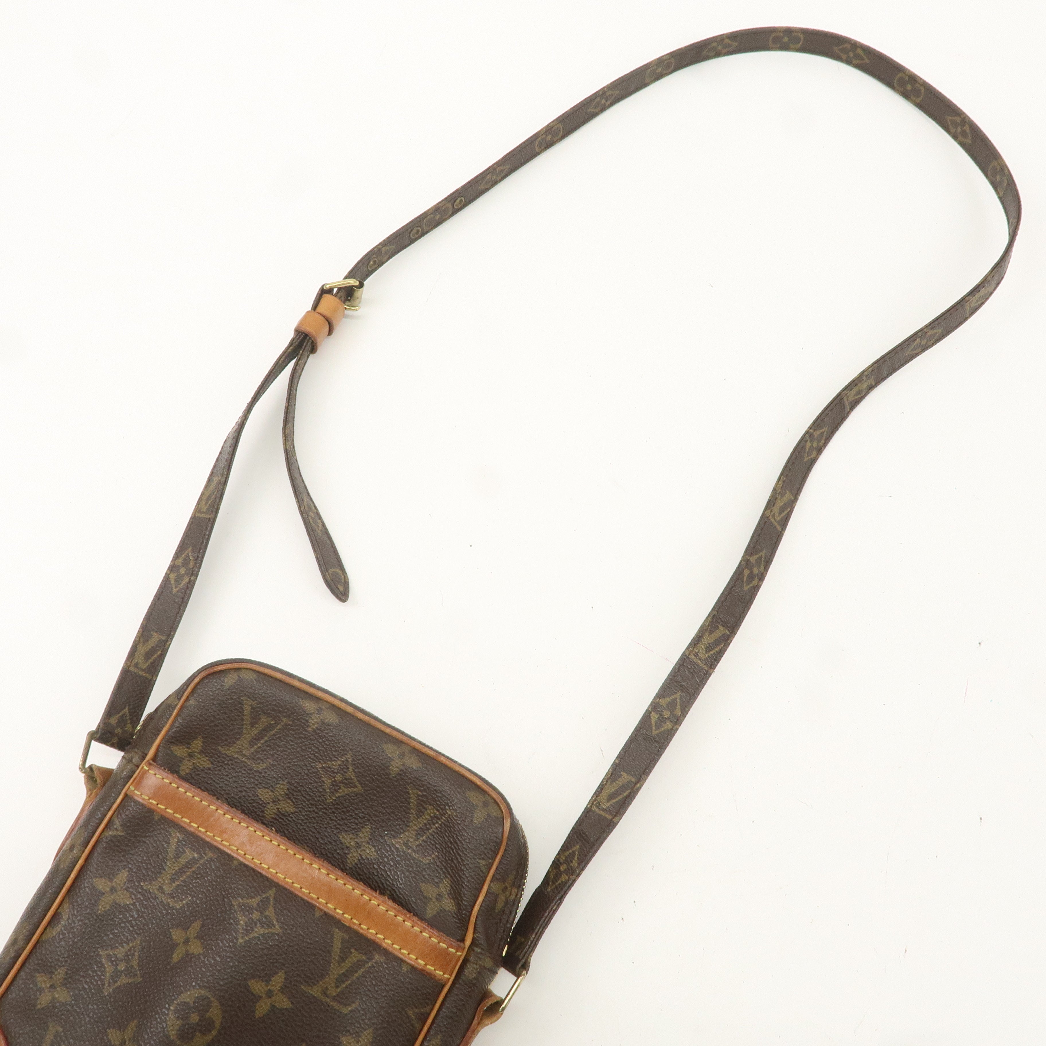 Louis Vuitton Monogram Danube Shoulder Bag Brown M45266