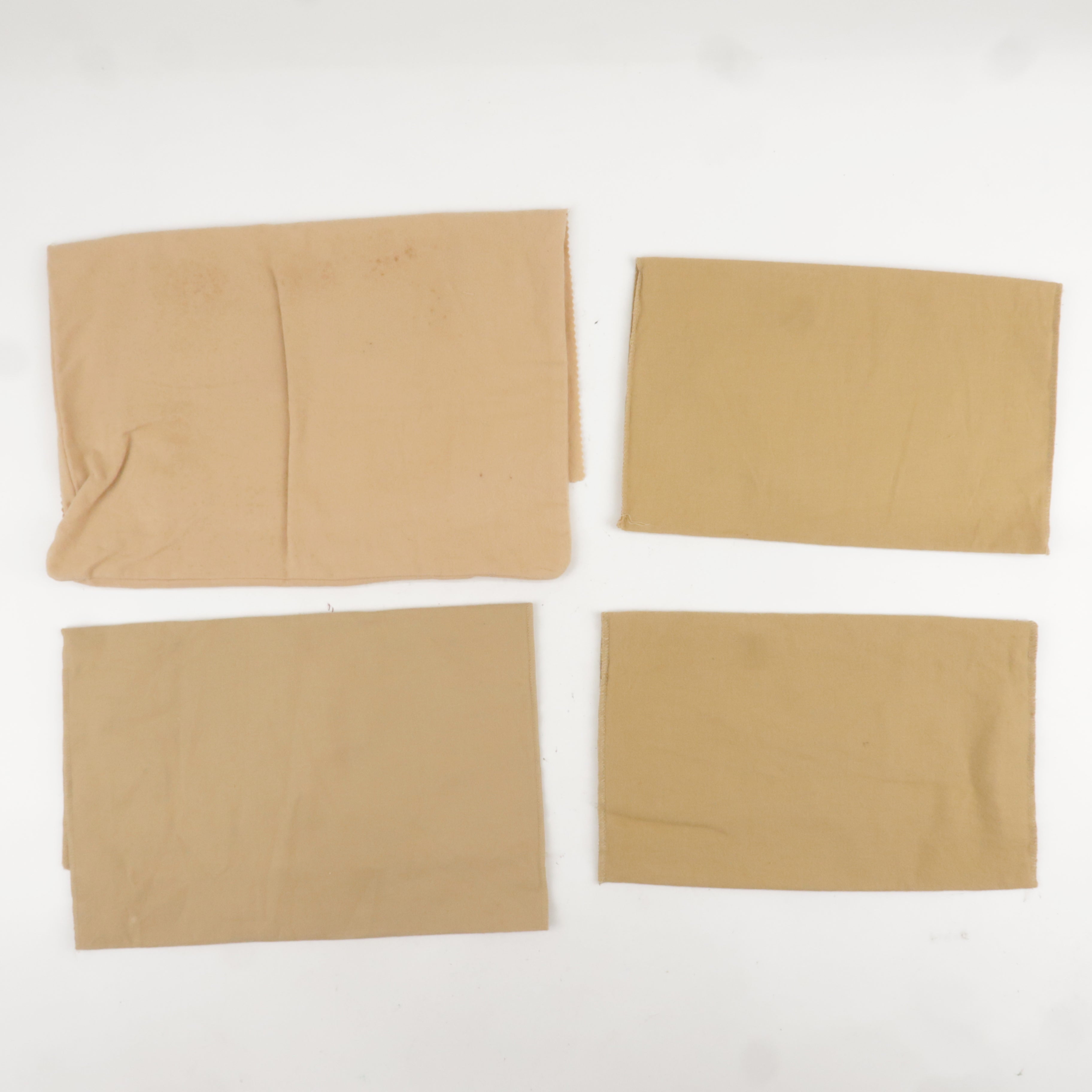 Louis Vuitton Set of 10 Dust Bag Flap Style Beige Brown