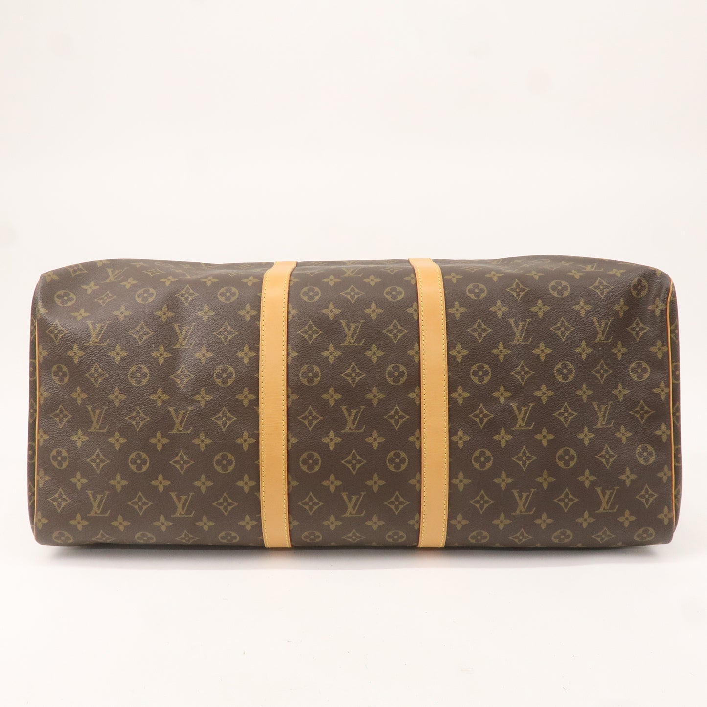 Louis Vuitton Monogram Keep All 60 Boston Bag Brown M41422