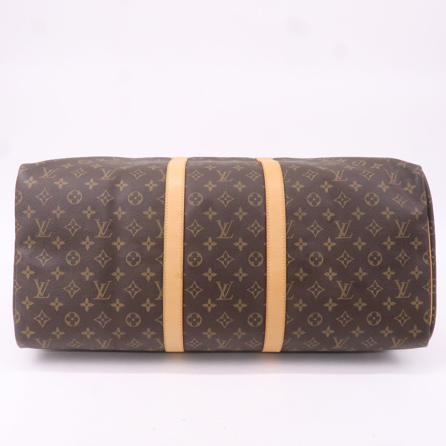 Louis Vuitton Monogram Keep All 55 Boston Bag Brown M41424