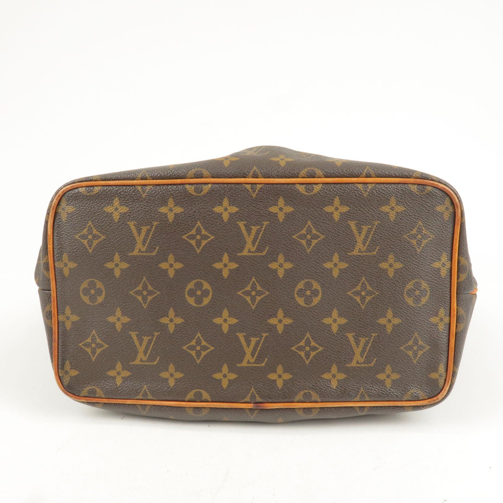 Louis Vuitton LV GHW Palermo PM 2 Way Shoulder Handbag M40145 Monogram Brown
