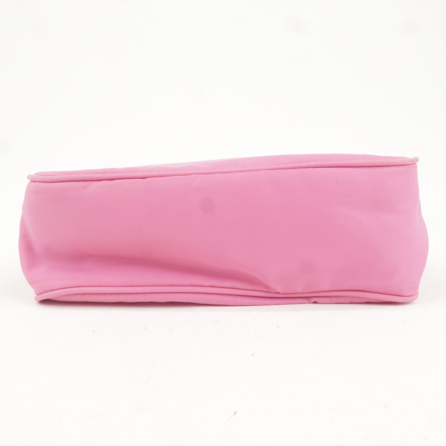 PRADA Logo Nylon Hand Bag Shoulder Bag Pouch Purse Pink MV515