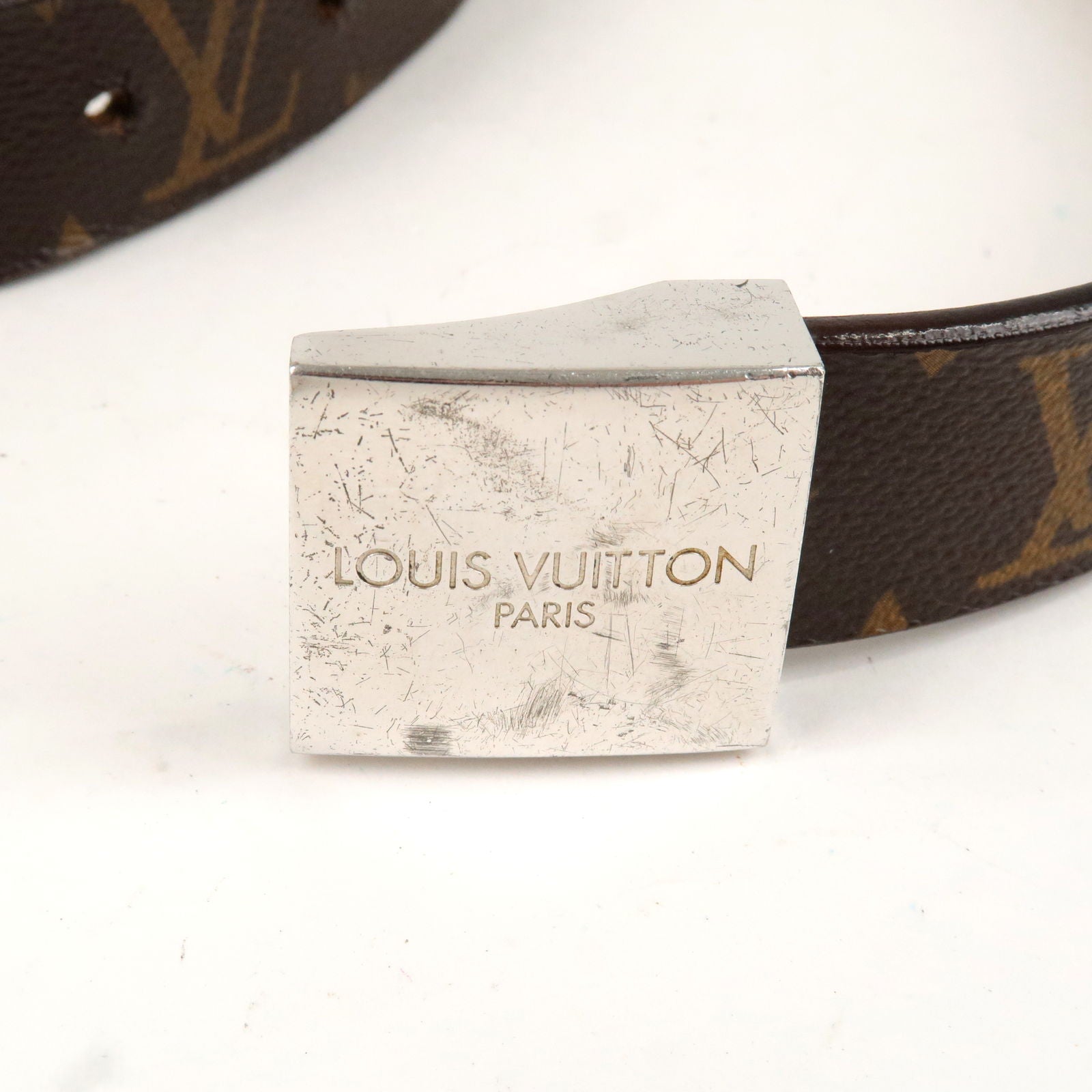 Louis Vuitton Belt 85 34 Monogram Multicolor Saint Tulle Carrebron