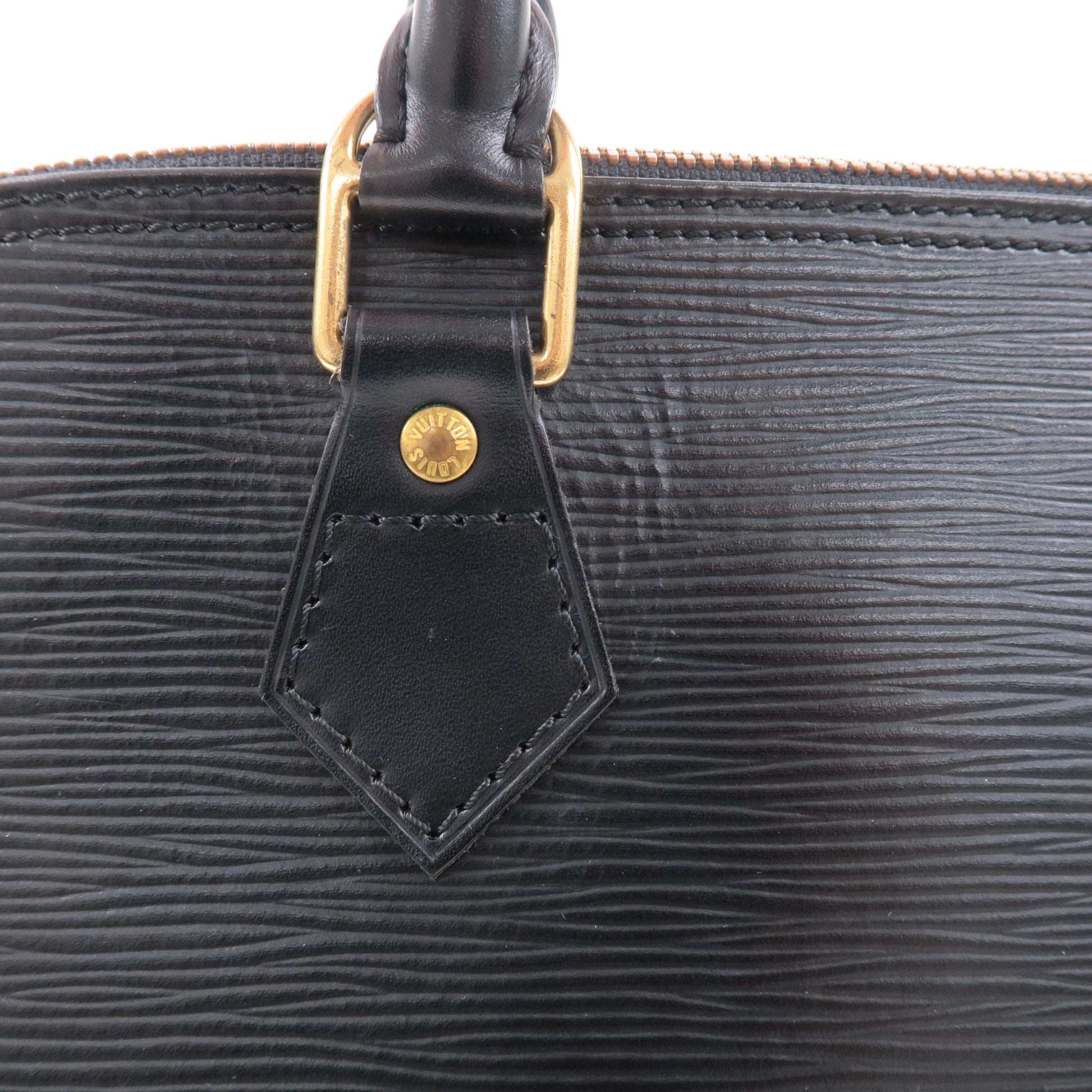 LOUIS VUITTON Handbag M52143 Alma Epi Epi Leather Brown Women Used –