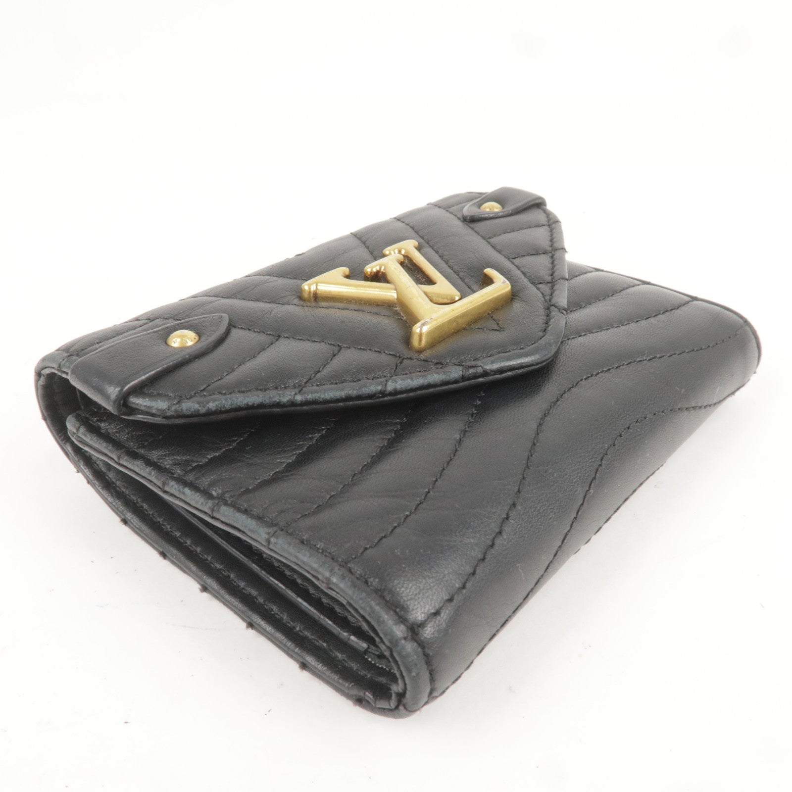 Louis Vuitton New Wave М63427 Trifold Wallet Black