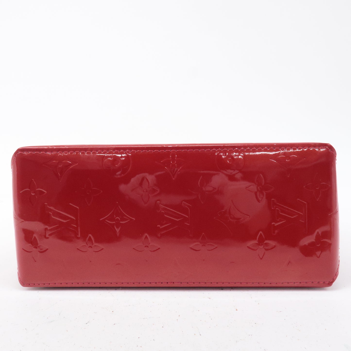 Louis Vuitton Monogram Vernis Lead PM Hand Bag Red M91990