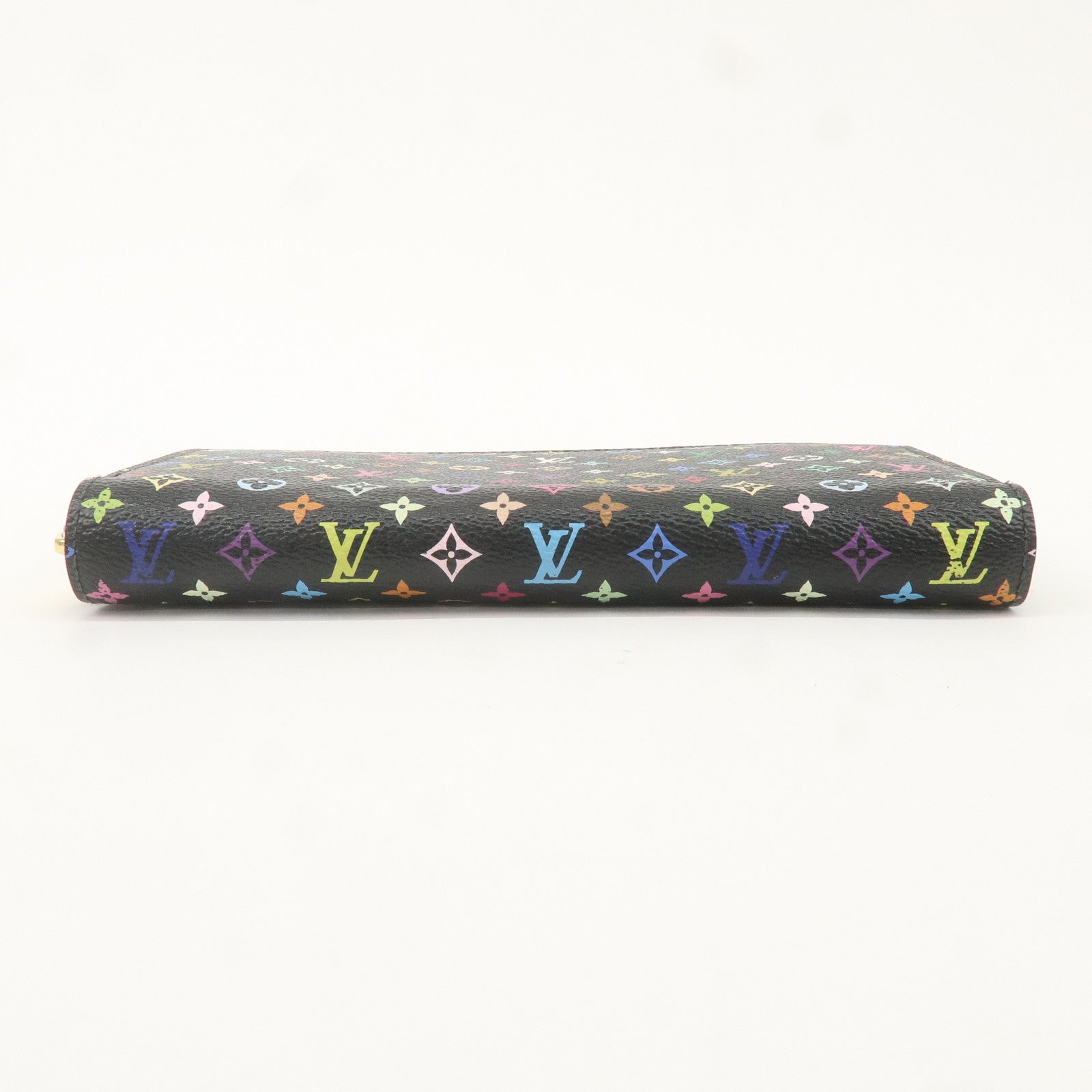 Louis Vuitton Monogram Multi Color Zippy Wallet Noir M60244