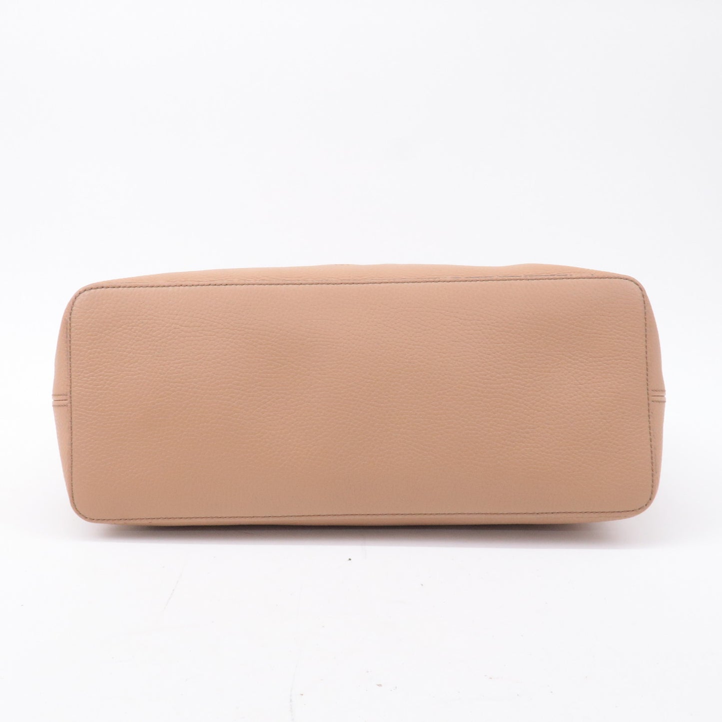 GUCCI SOHO Leather Shoulder Bag Hand Bag Pink Beige 536194