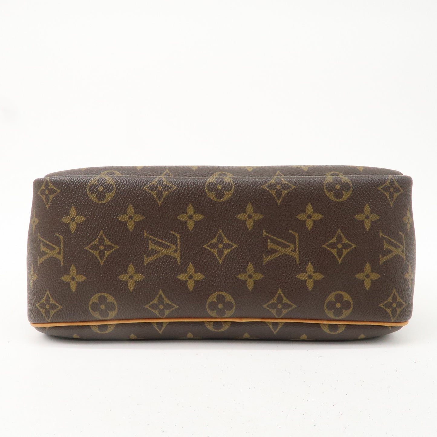 Louis Vuitton Monogram Trouville Hand Bag Brown M42228