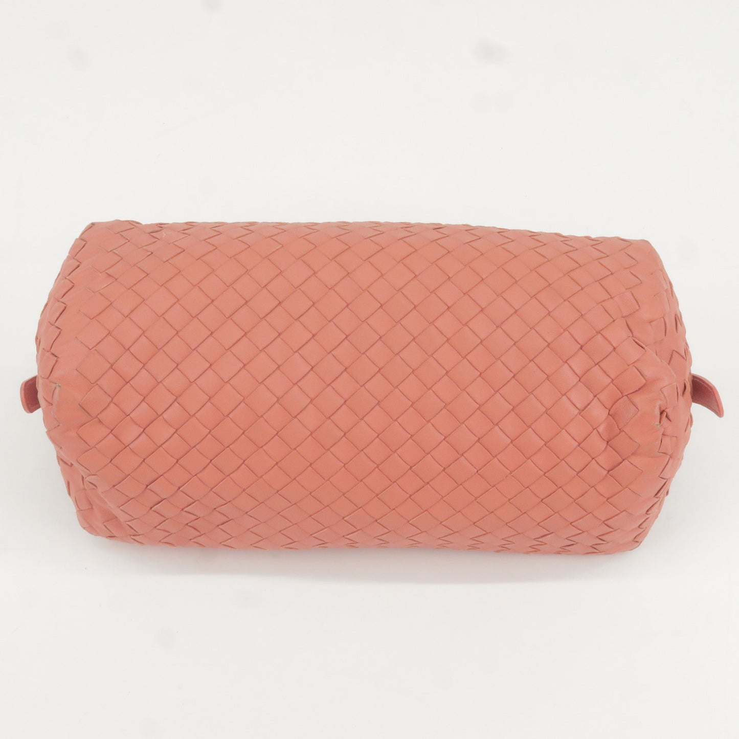 BOTTEGA VENETA Intrecciato Leather Shoulder Bag Hand Bag Pink