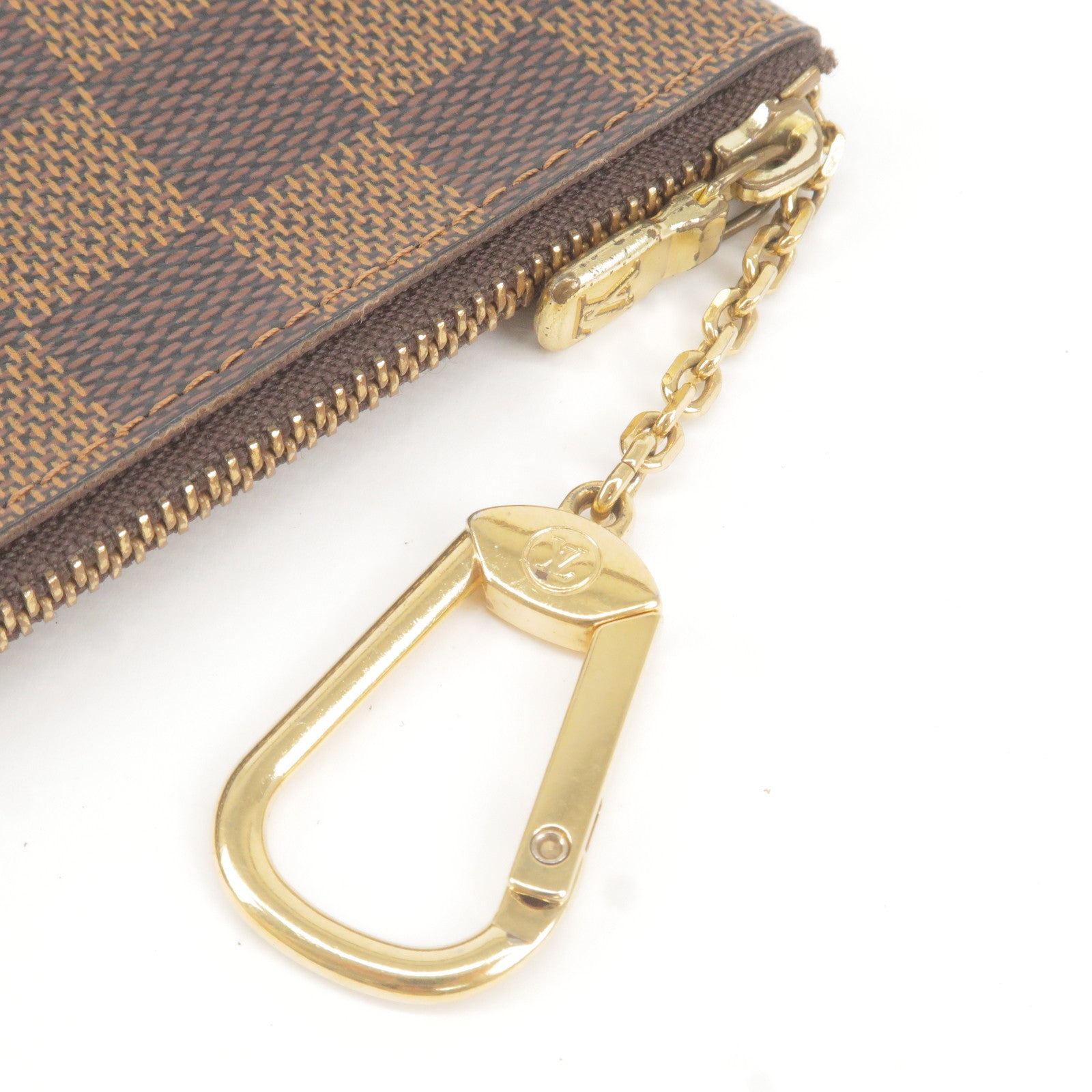 Louis Vuitton Damier Pochette Cles Coin Purse Wallet N62658