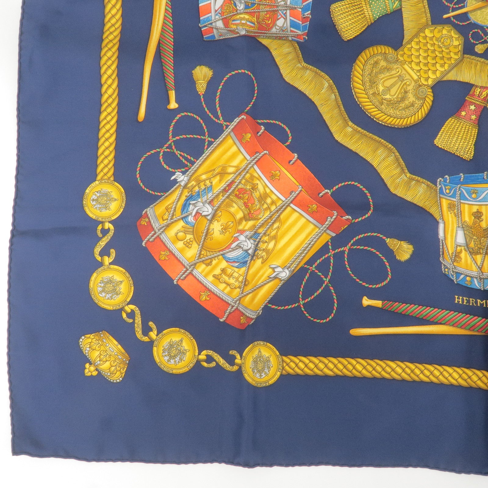 Vintage Hermes Les Muserolles Silk Scarf Vintage Hermes 