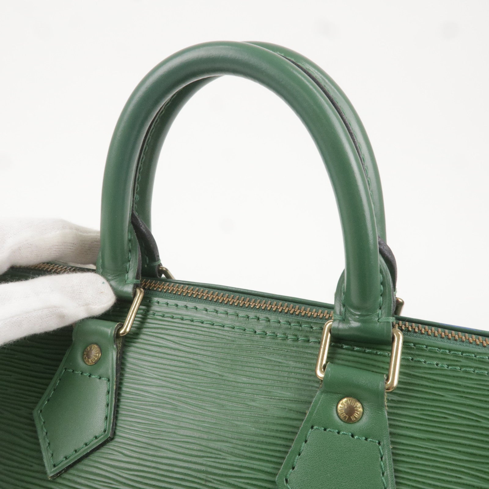 Louis Vuitton Speedy 30 Green EPI