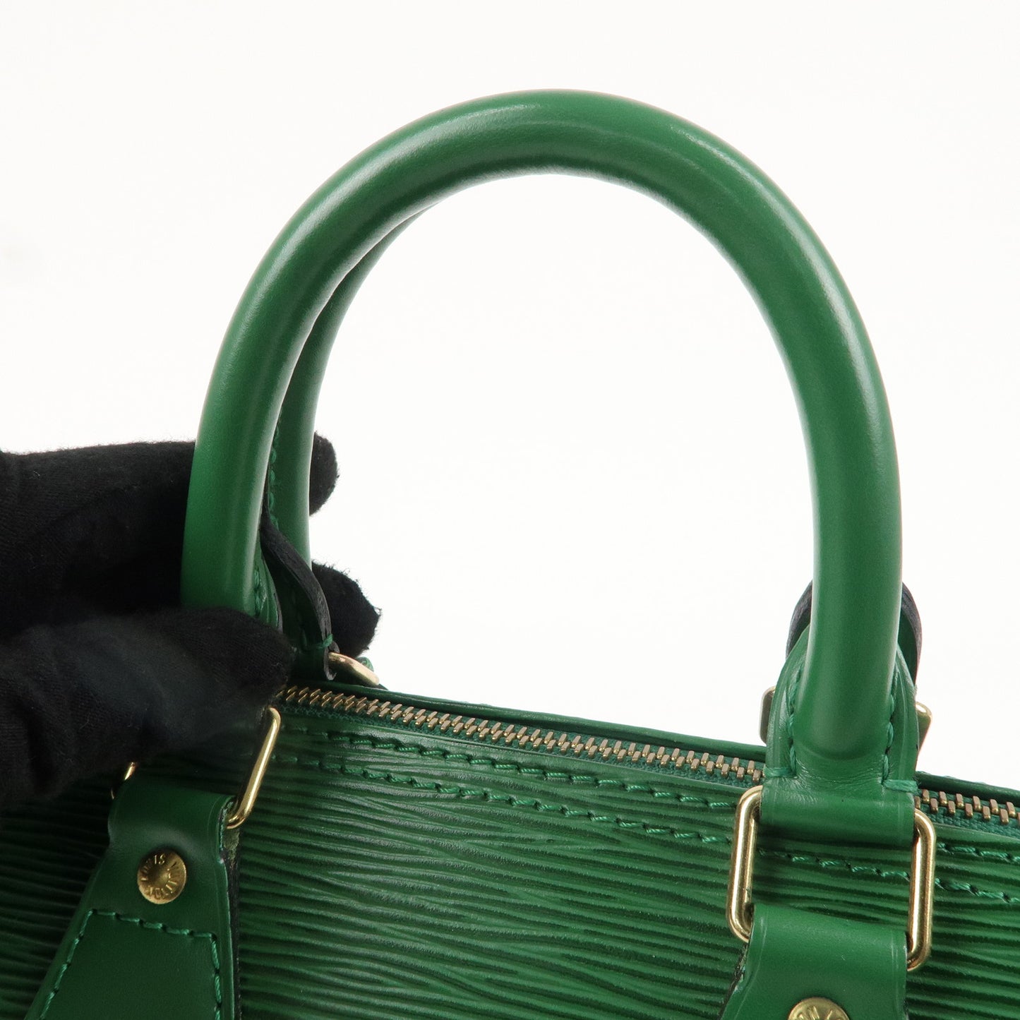 Louis Vuitton Epi Speedy 25 Hand Boston Bag Borneo Green M43014