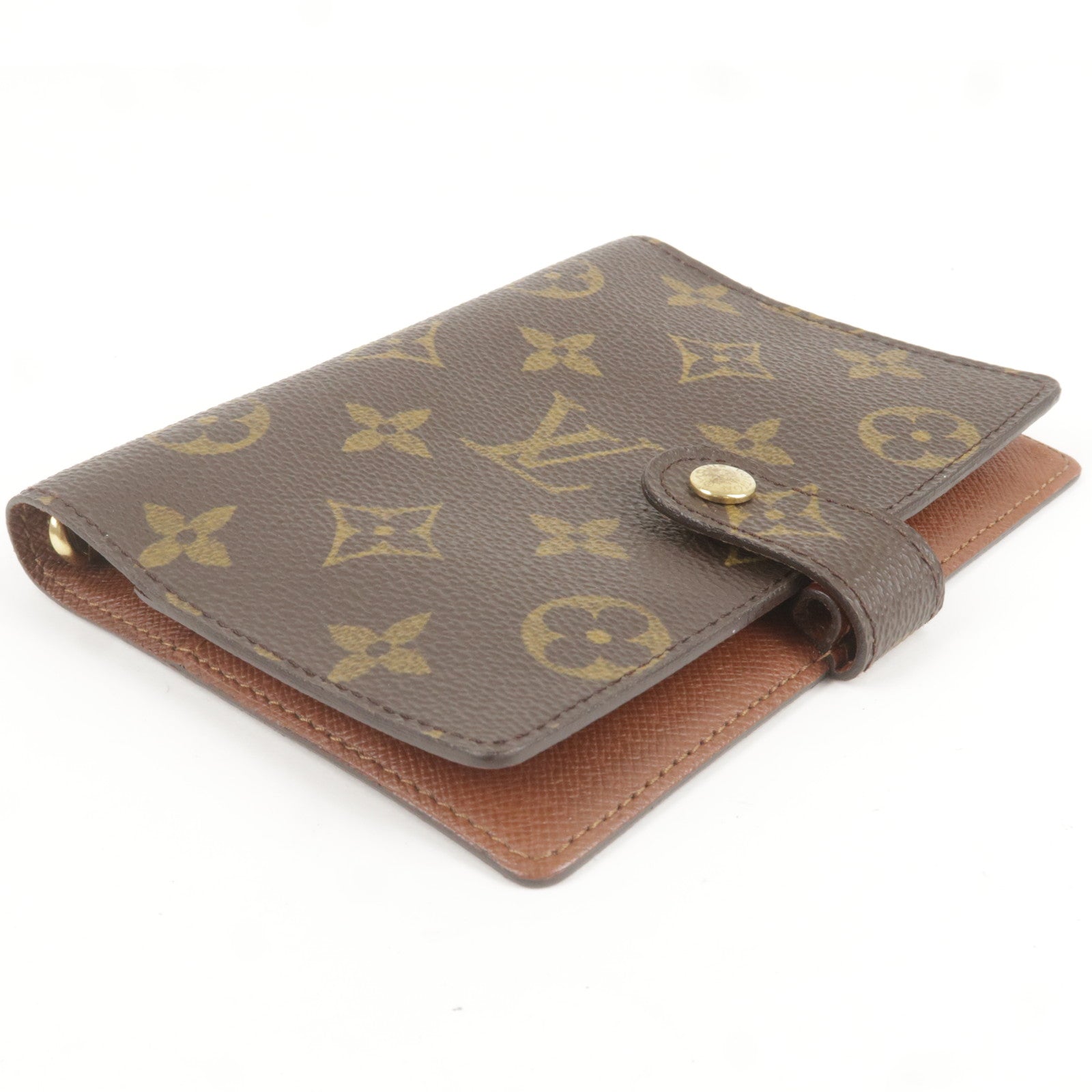 Louis-Vuitton-Monogram-Agenda-PM-Planner-Cover-Brown-R20005 – dct