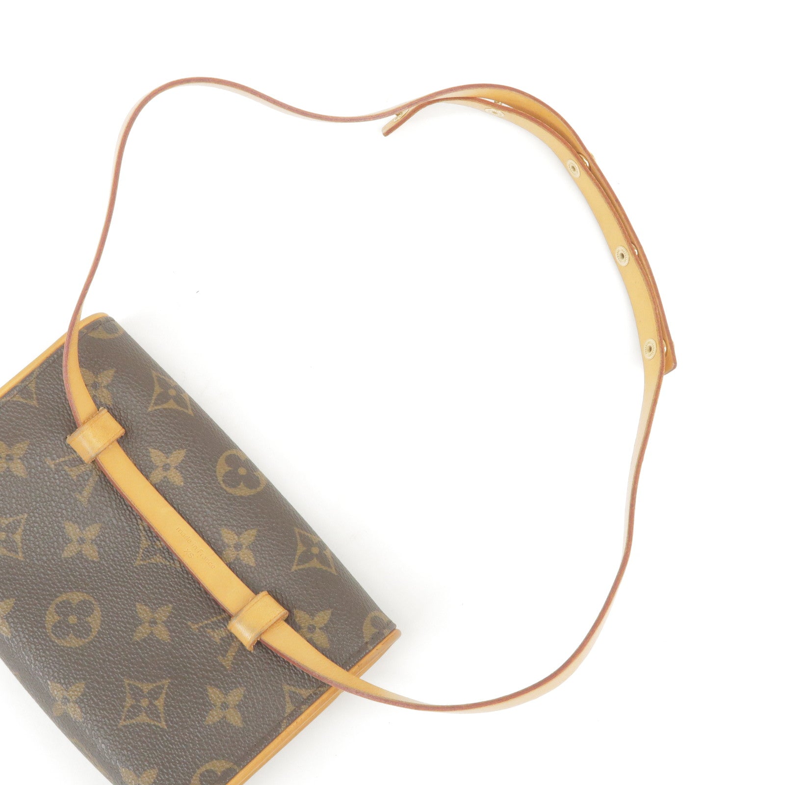 Louis Vuitton Monogram Canvas Pochette Florentine Bag with Belt Louis  Vuitton