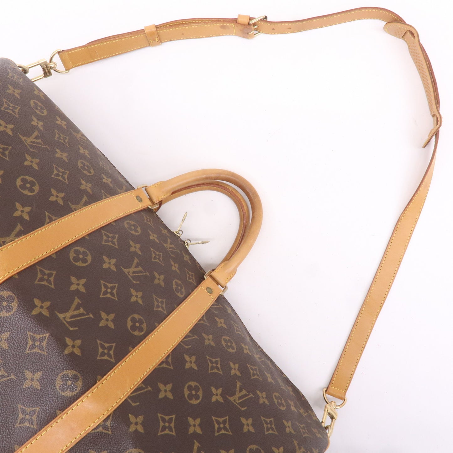 Louis Vuitton Monogram Keep All Bandouliere 55 Bag M41414