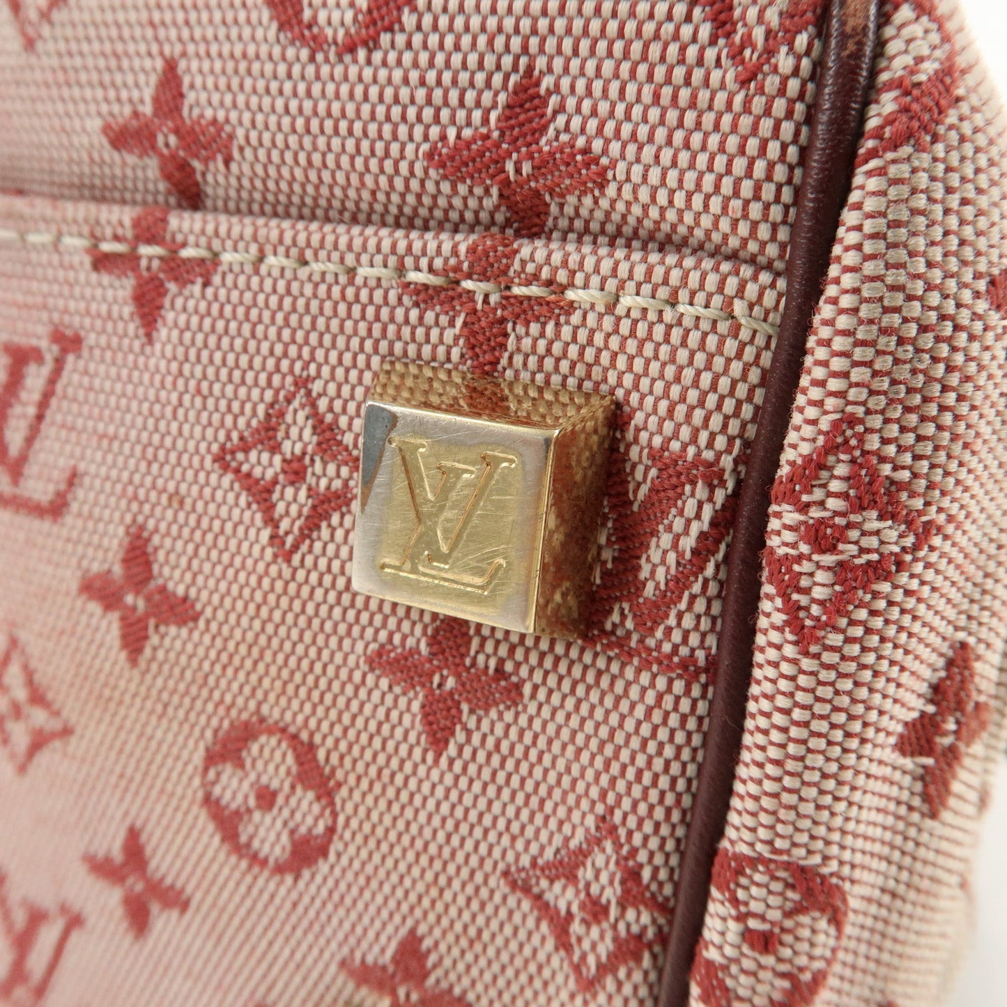 Louis Vuitton Monogram Mini Josephine PM Hand Bag Cerise M92216