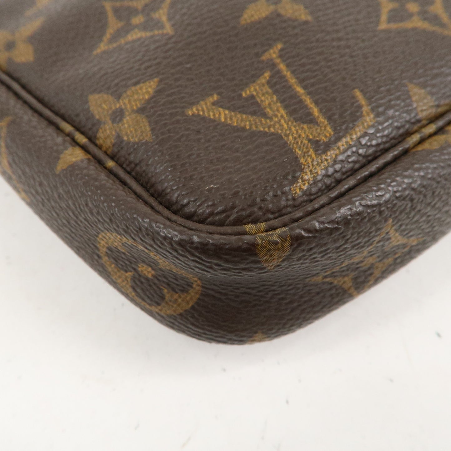 Louis Vuitton Monogram Pochette Accessoires & Strap M51980 J75010