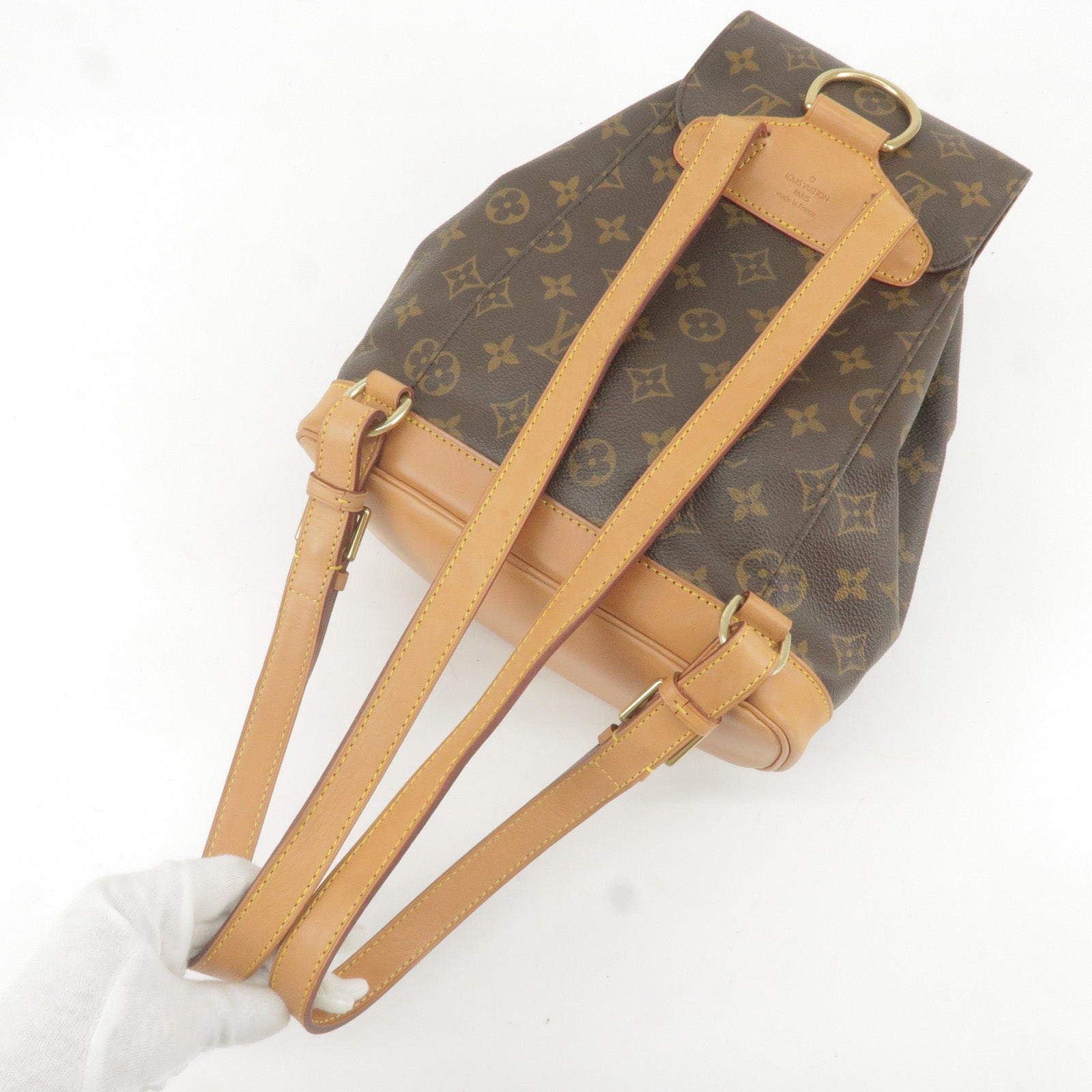 Backpacks Louis Vuitton Vintage Monogram Montsouris mm Backpack M51136