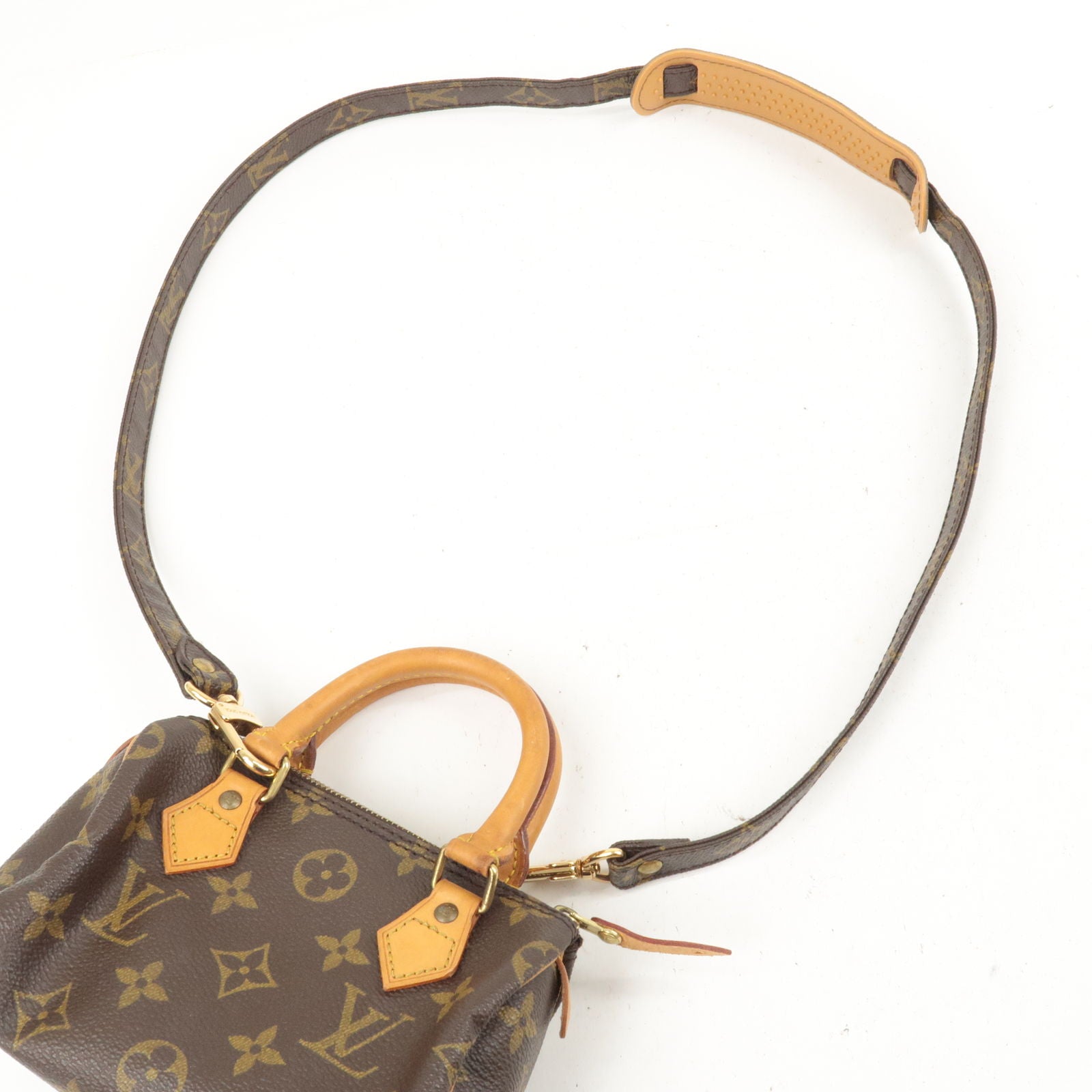 LOUIS VUITTON M41534 Monogram Mini Speedy Shoulder Bag Cross body Mini Hand  Bag