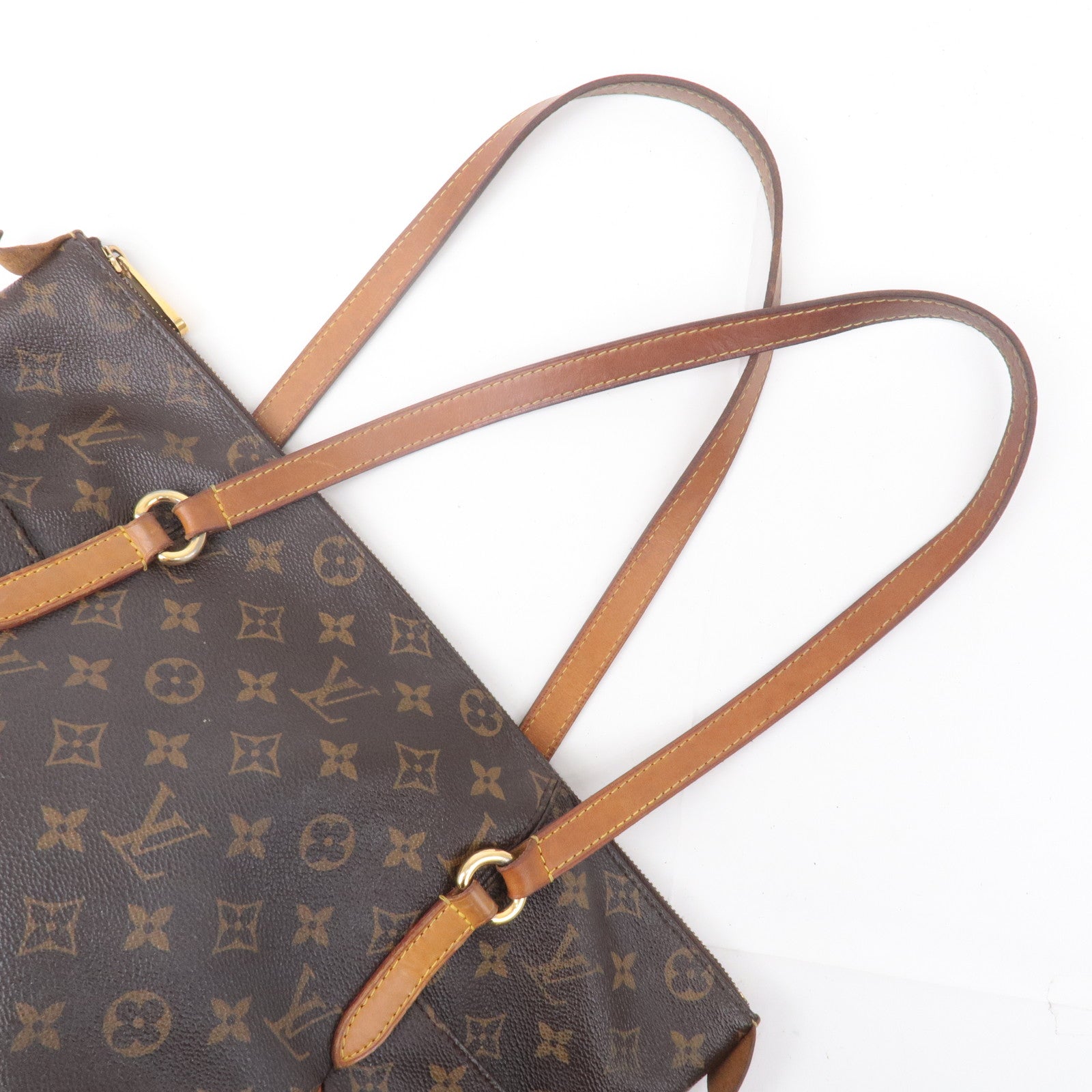 Auth LOUIS VUITTON Monogram Totally MM M56689 Shoulder Bag Brown