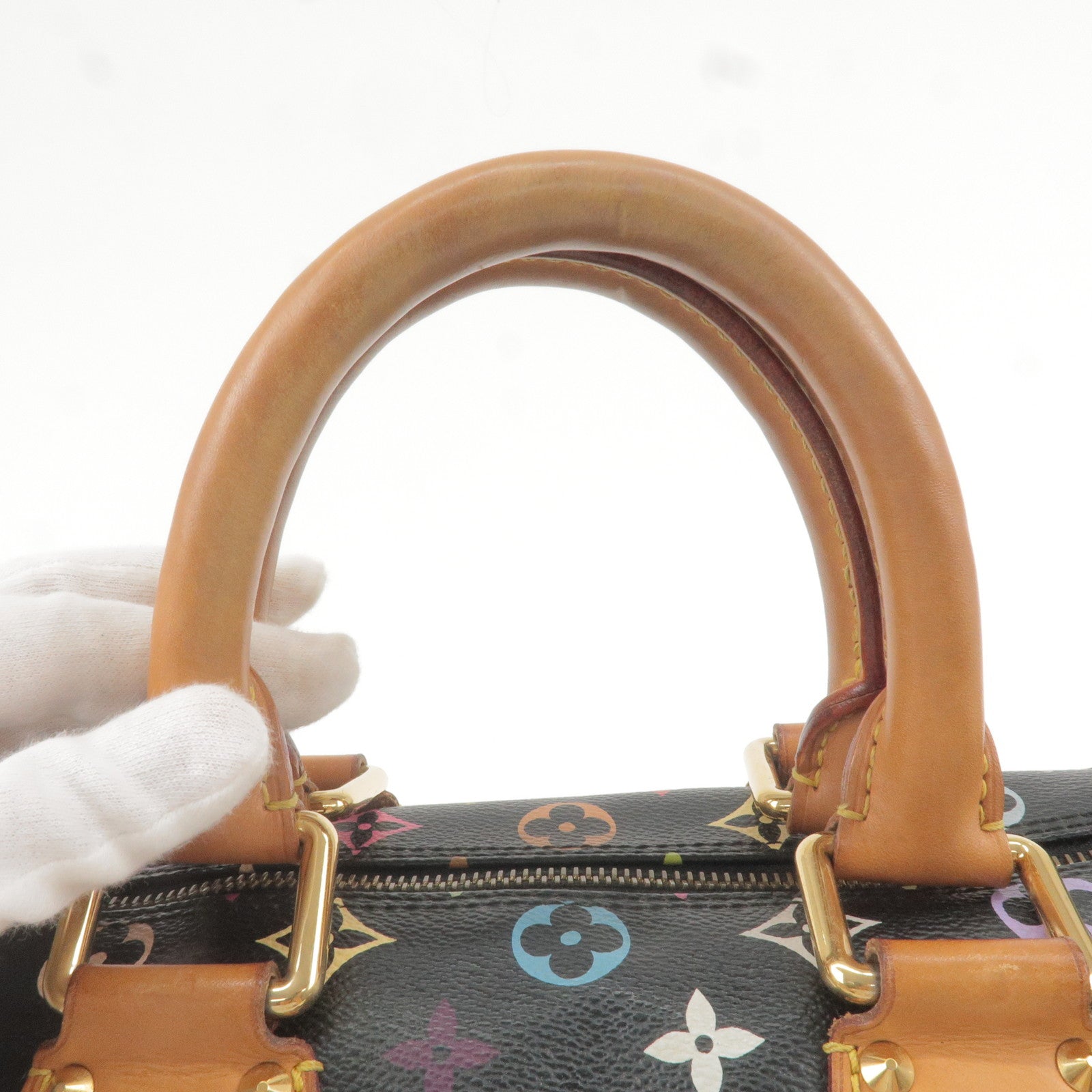 Louis Vuitton pre-owned Damier Azur Boite Flacon Cosmetic Bag - Farfetch