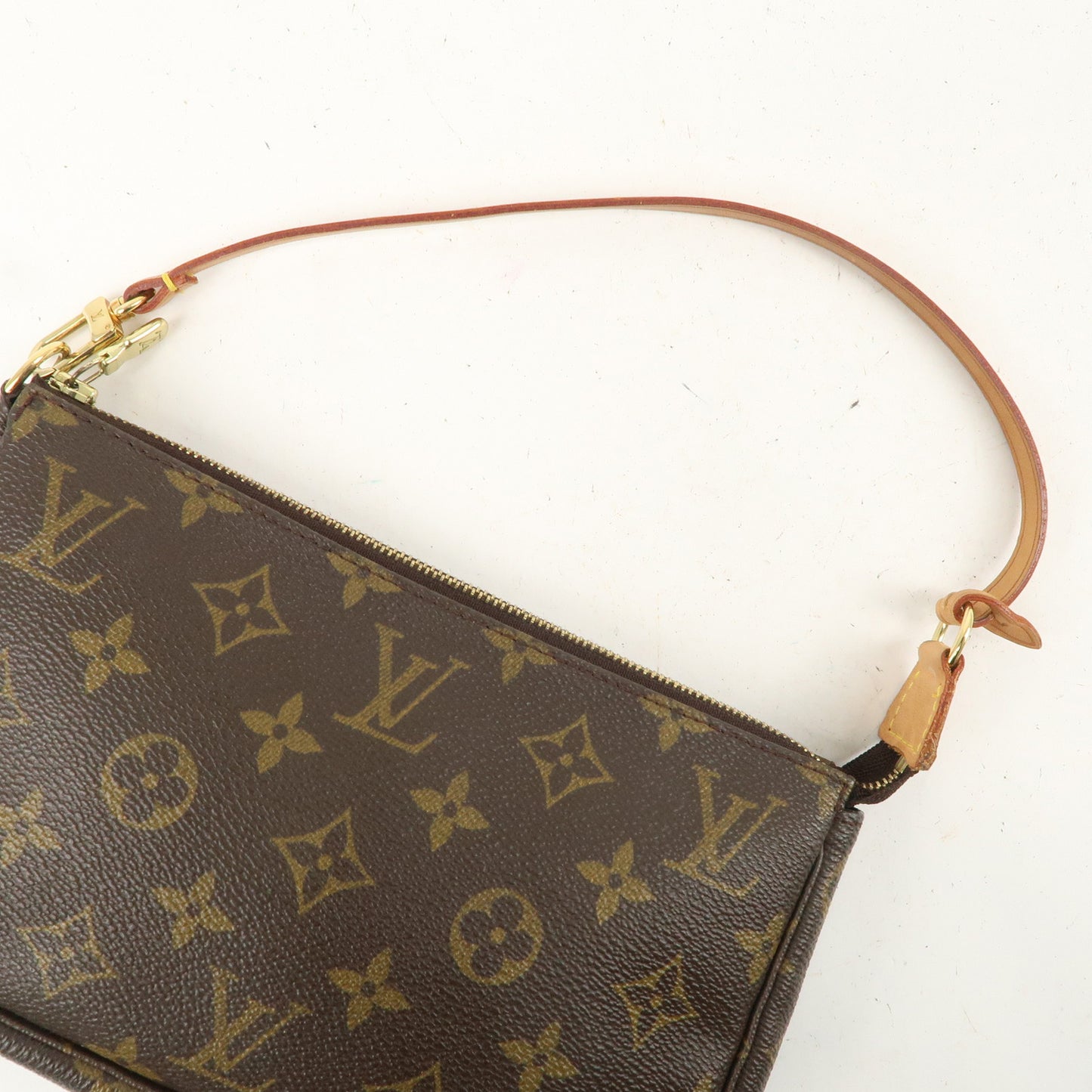 Louis Vuitton Monogram Pochette Accessoires Pouch Brown M51980