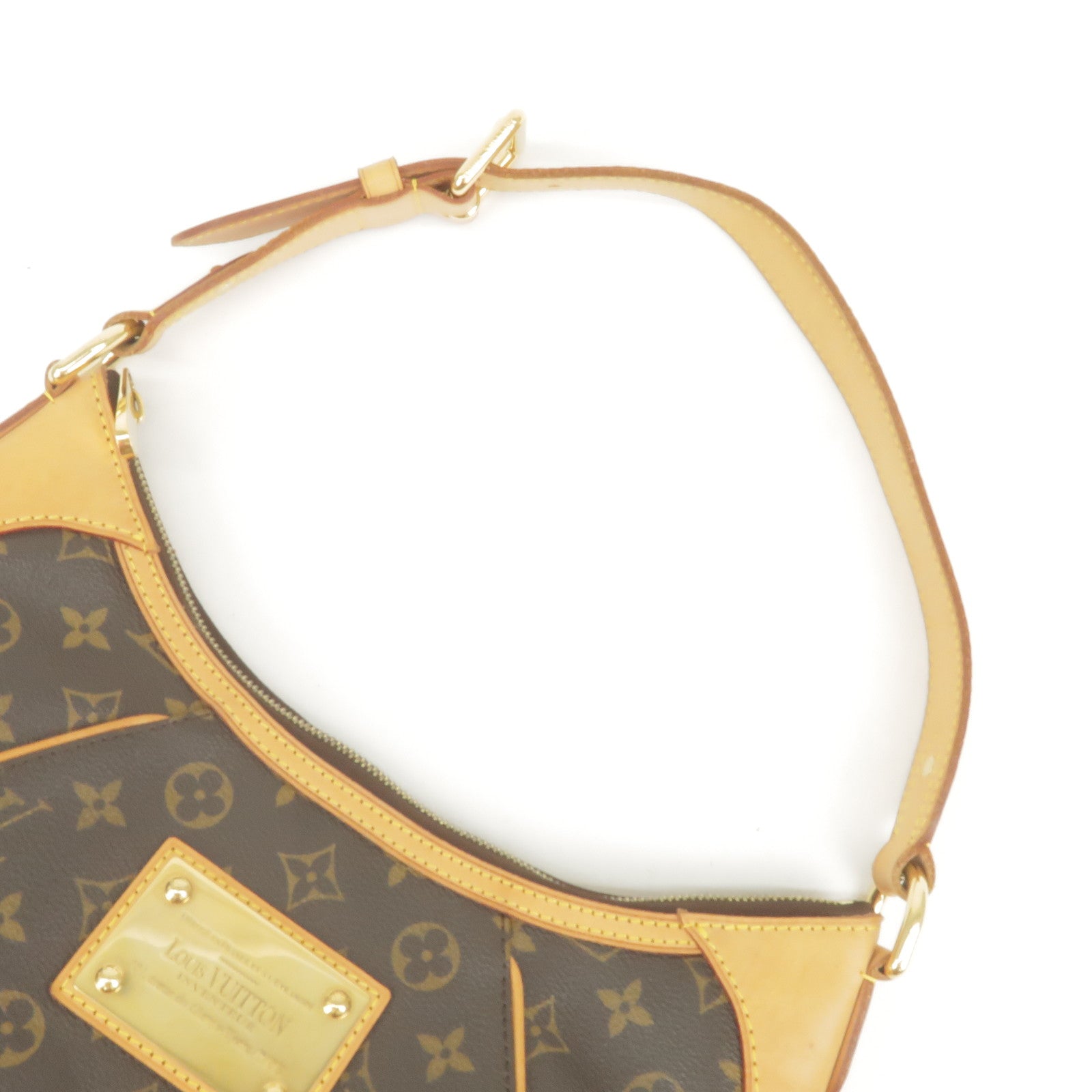 Brown Louis Vuitton Monogram Thames GM Shoulder Bag