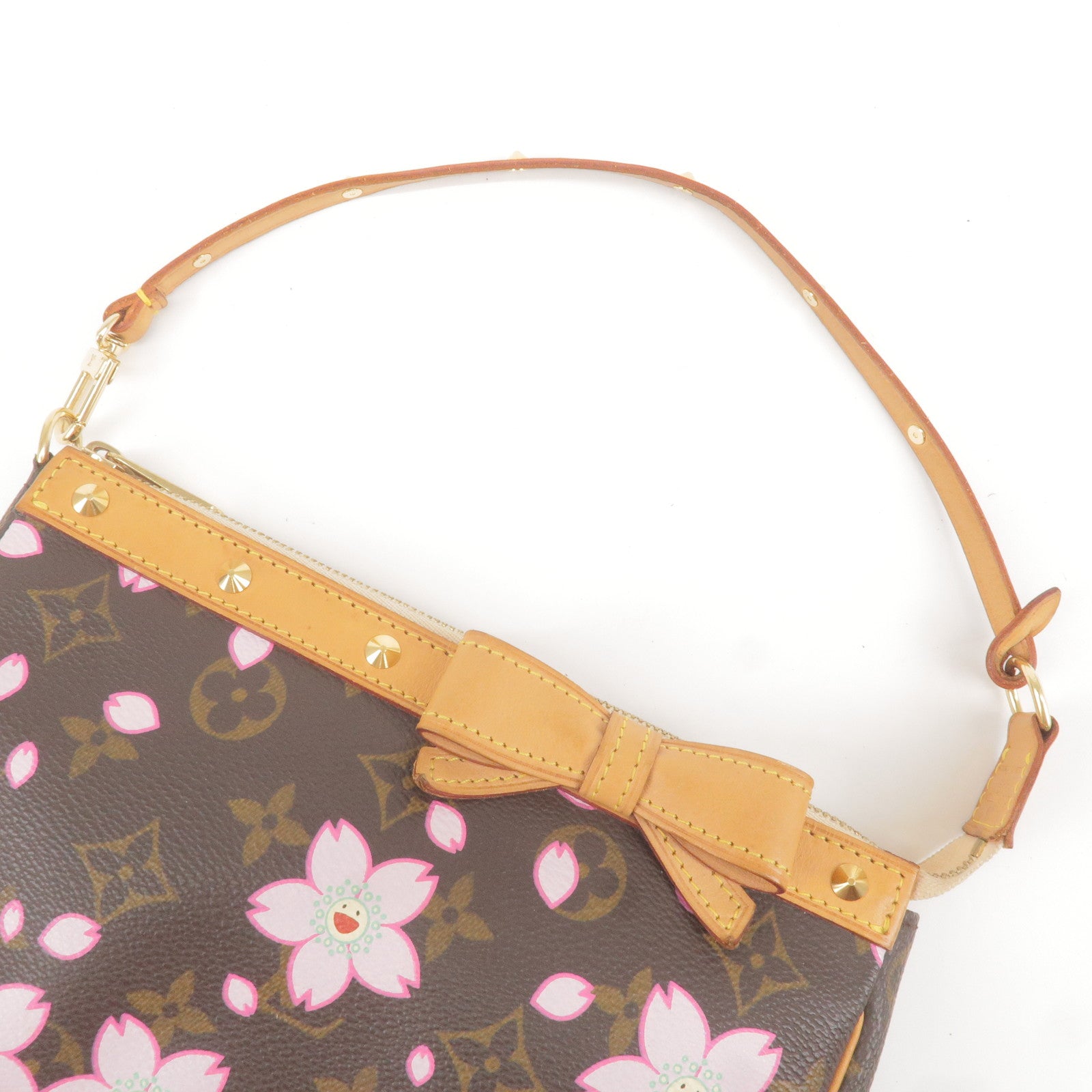 Louis Vuitton, Bags, Louis Vuitton Monogram Cherry Blossom Pochette Cles  Coin Purse M925 Lv Hk661