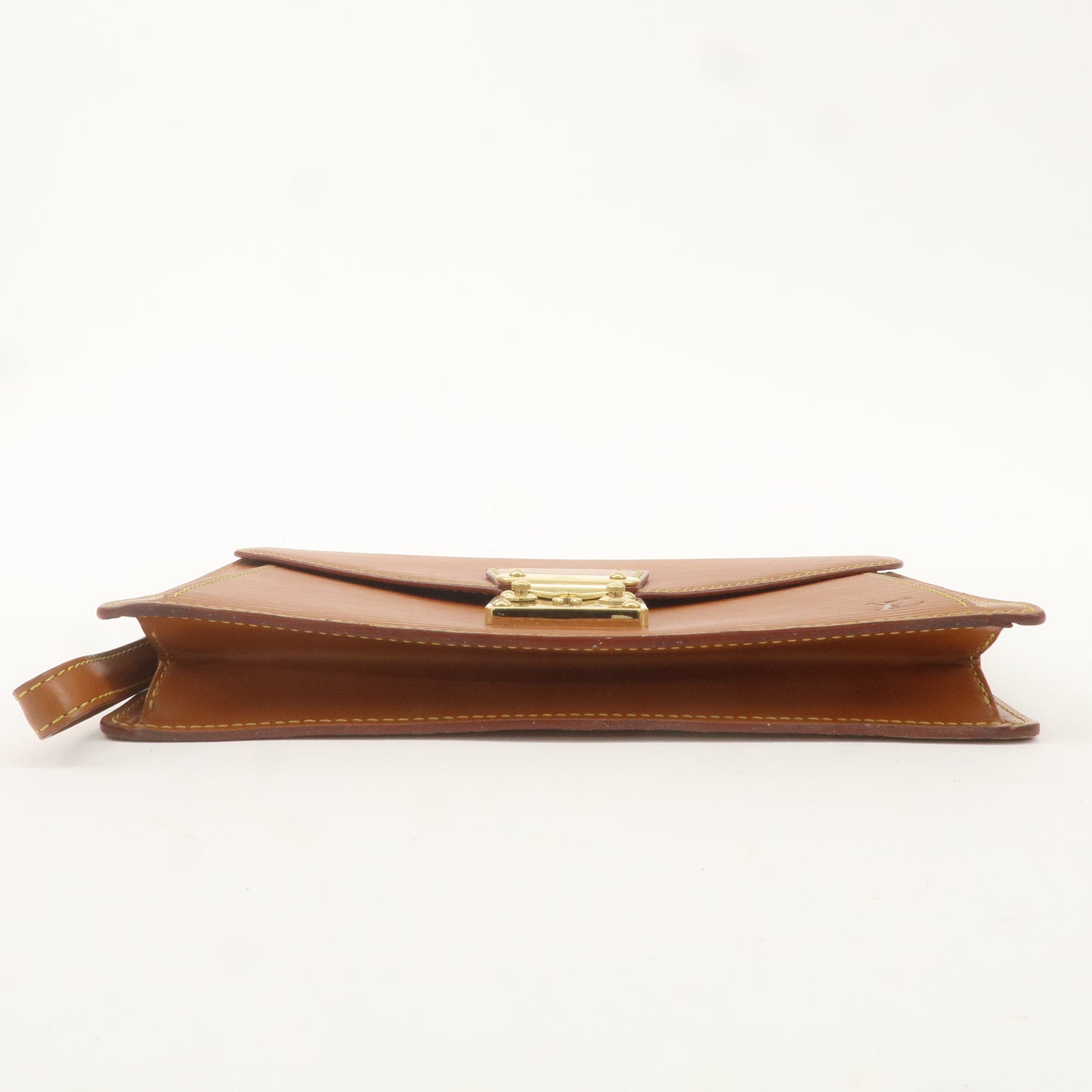Louis Vuitton Epi Sellier Dragonne Clutch Bag Zipang Gold M52618