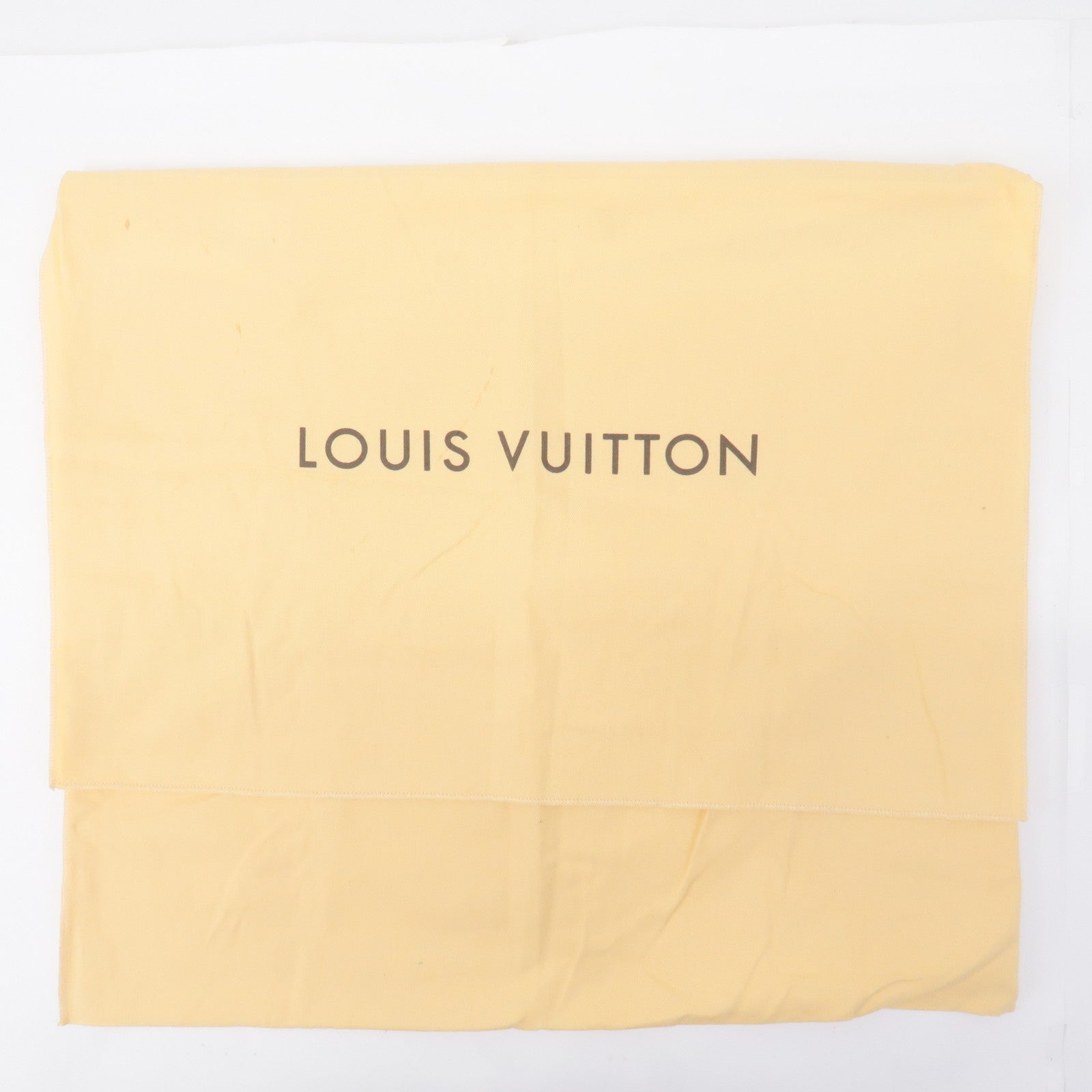 Louis Vuitton Set of 10 Dust Bag Flap Style Beige