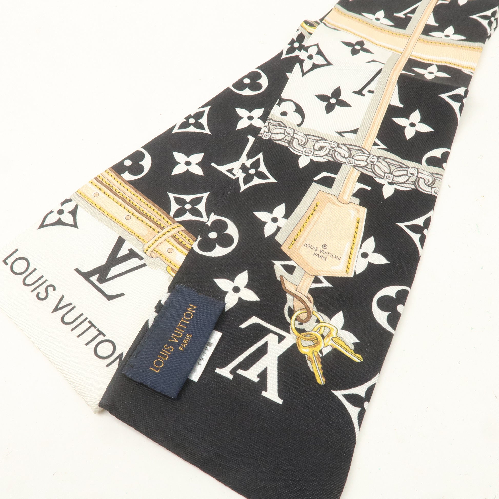Louis-Vuitton-Bandeau-Monogram-confidential-Black-White-M78656 –  dct-ep_vintage luxury Store