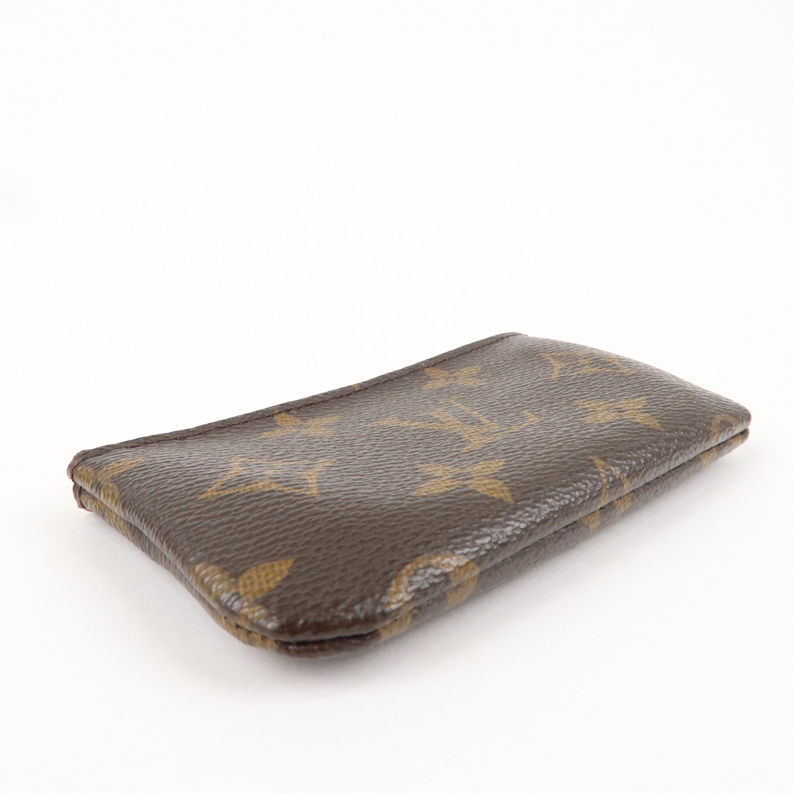 Authentic Louis Vuitton Monogram Pochette Cles Coin Purse Case M62650 Box  1378F