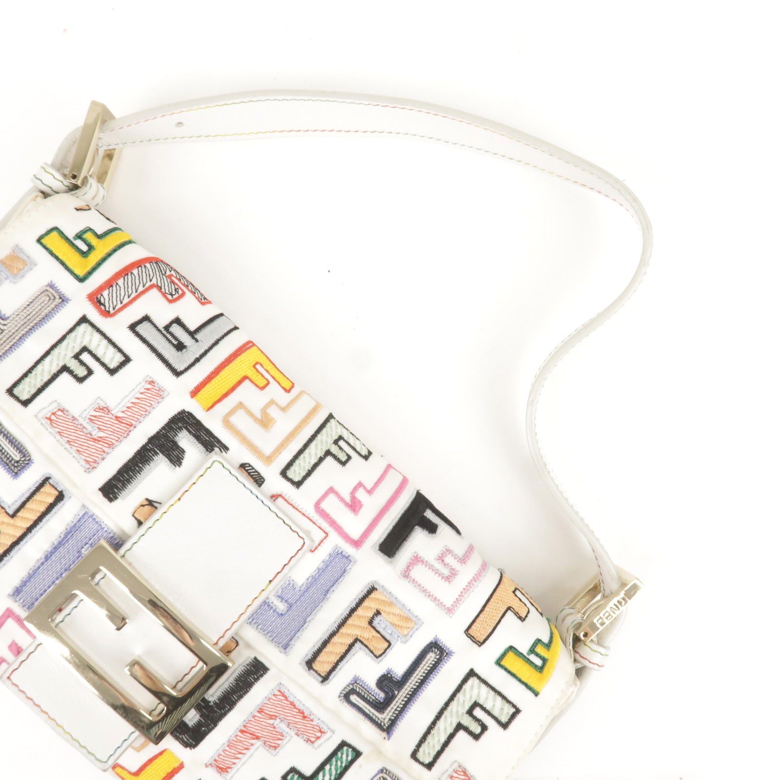 FENDI-Zucca-Mamma-Baguette-Embroidery-Bag-Multi-Color-8BR600 –  dct-ep_vintage luxury Store