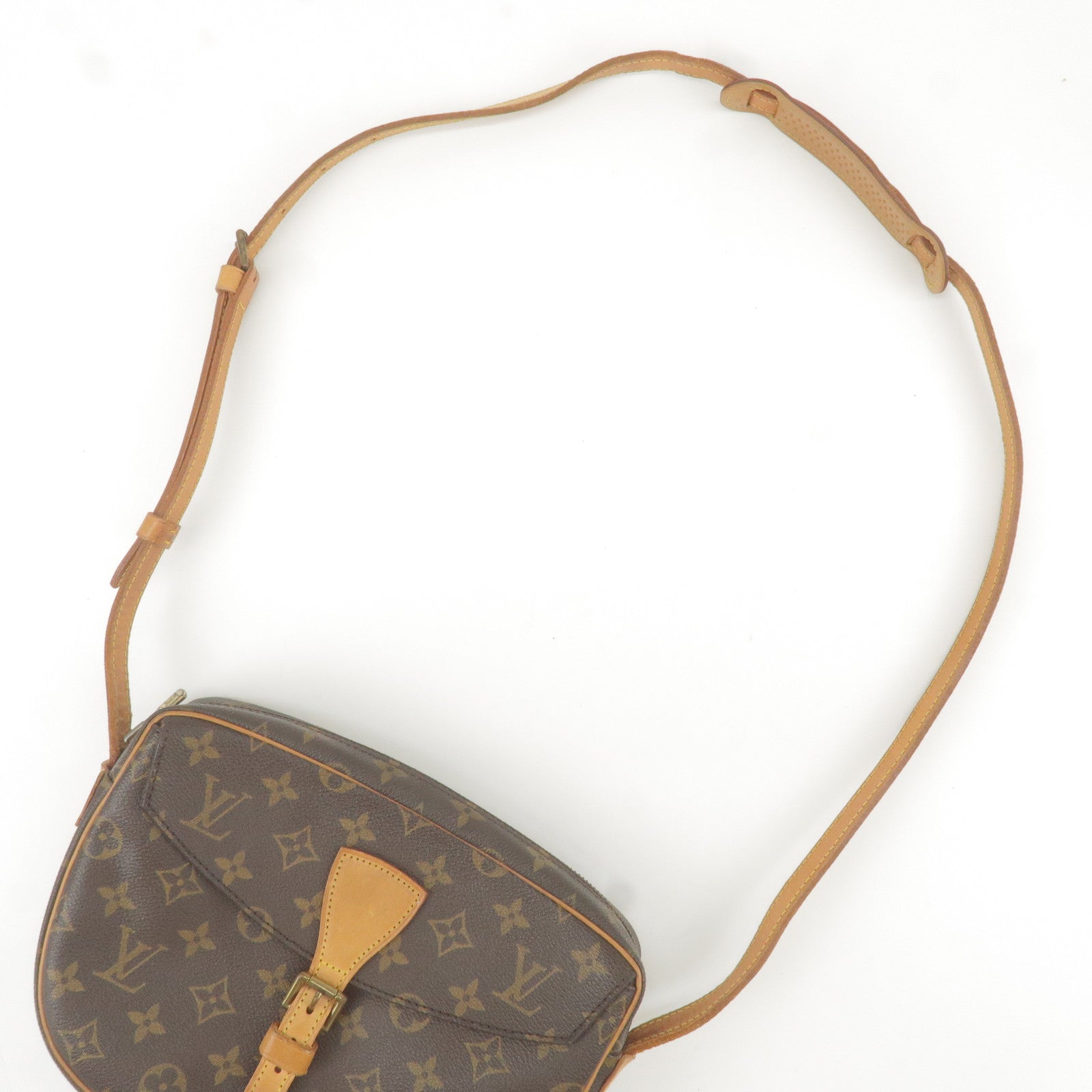 Louis Vuitton, Bags, Authentic Louis Vuitton Jeune Fille Classic Monogram  Canvas Crossbody Brown Gold