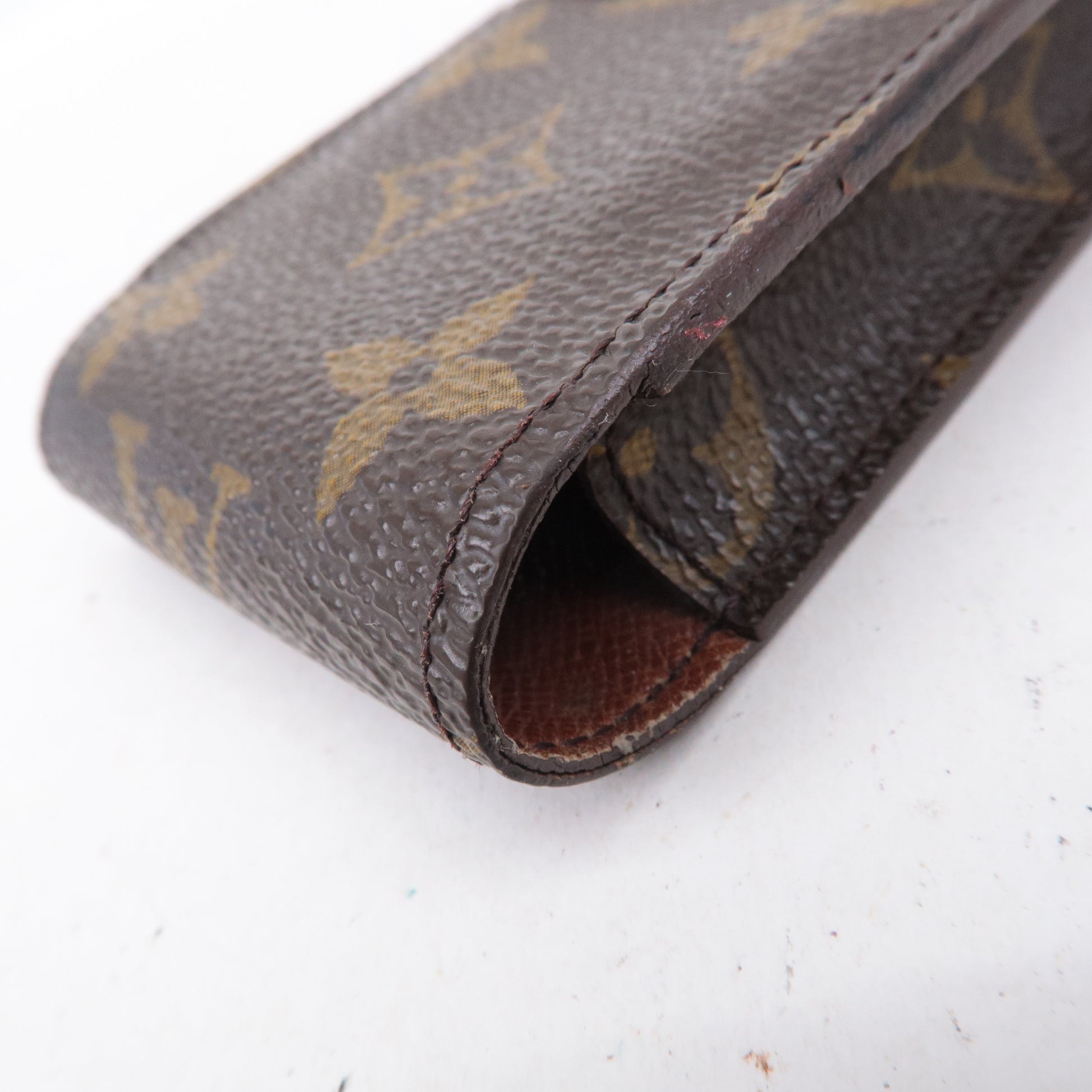 LOUIS VUITTON Etui Cigarette Case Monogram Leather M63024 