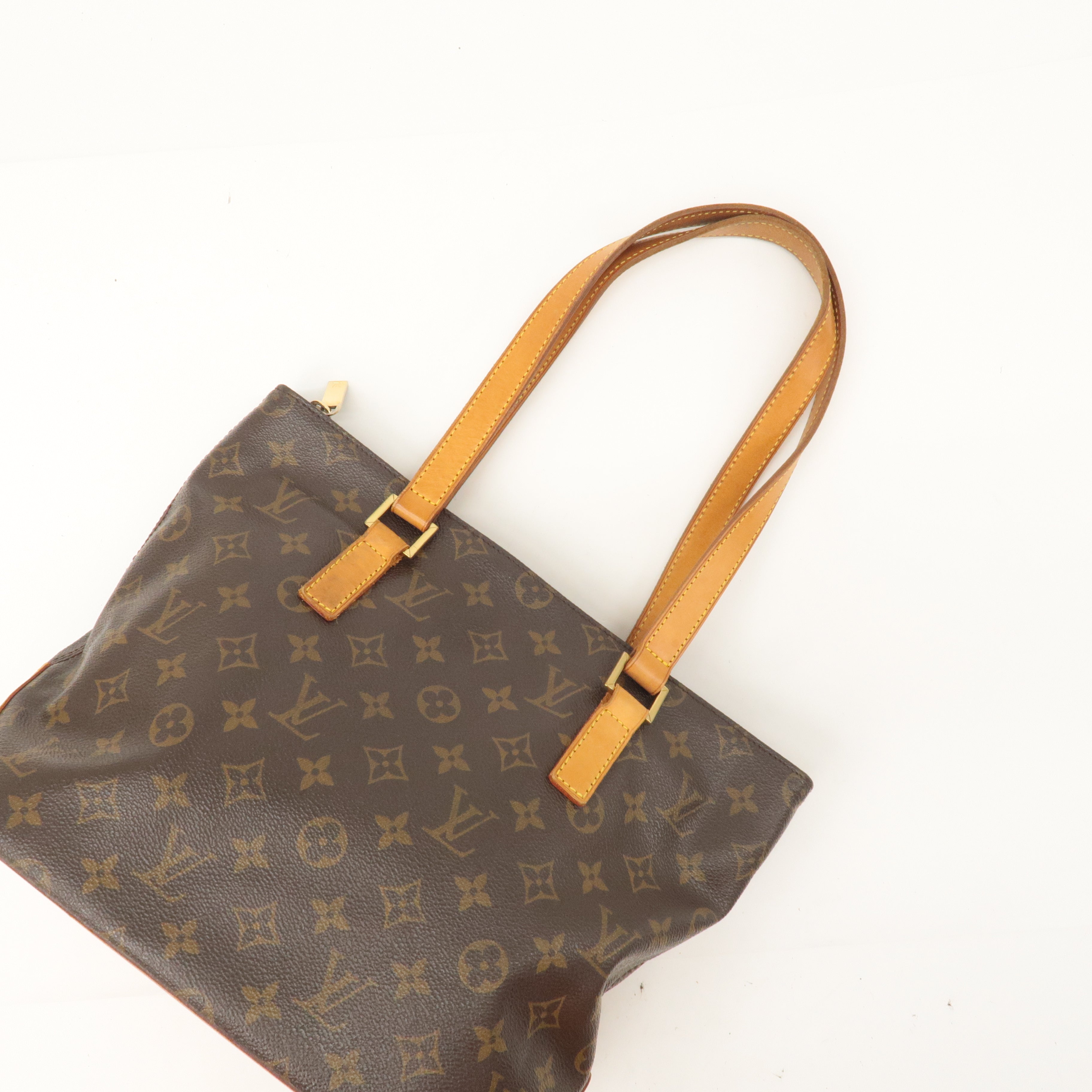 Louis Vuitton Monogram Cabas Piano Tote Bag Brown M51148 dct