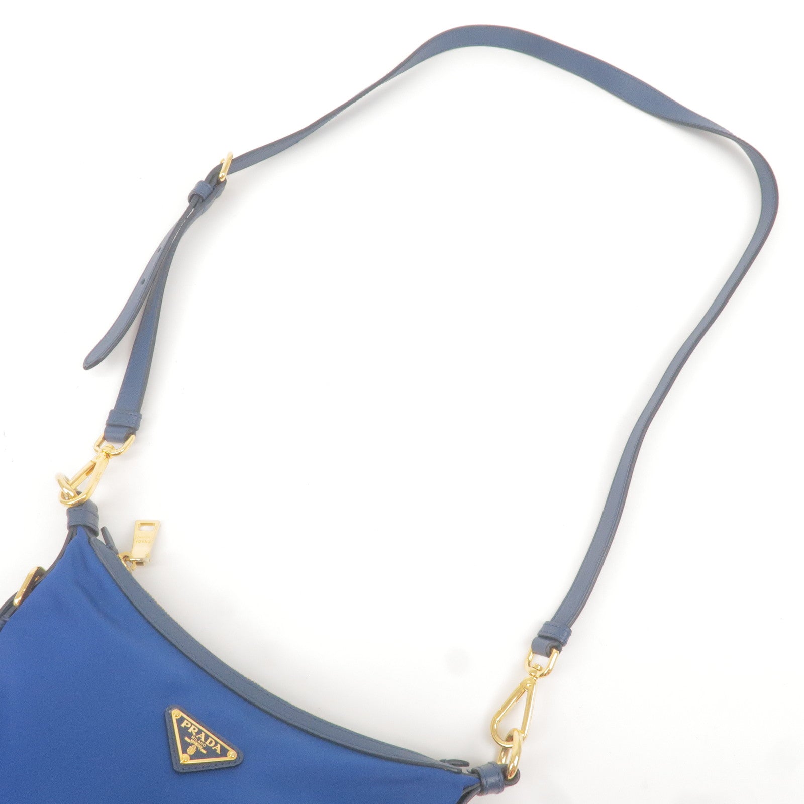 ep vintage luxury Store Logo Leather PRADA Shoulder Prada Spitze Slingback Pumps WeiB BT0706 dct Nylon Bag Blue