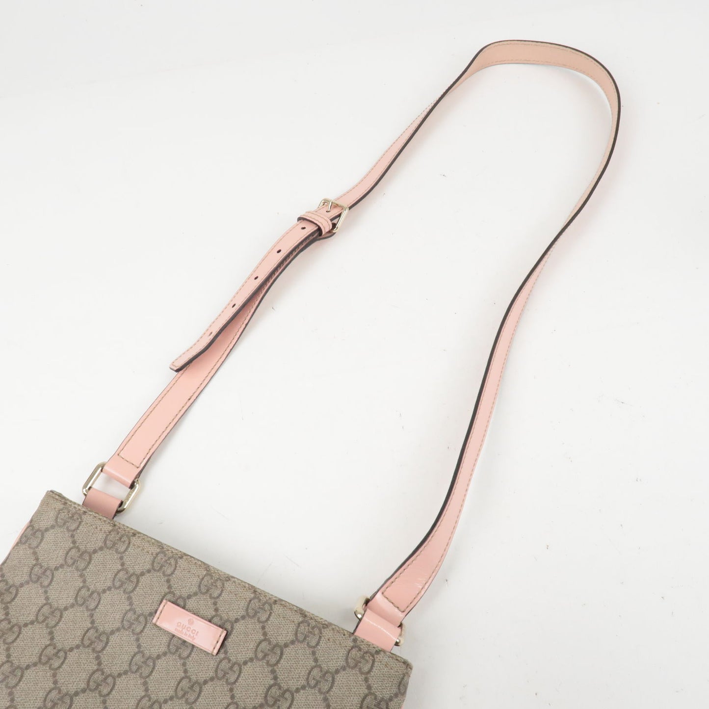 GUCCI-GG-Plus-GG-Supreme-Leather-Shoulder-Bag-Pink-201538 – dct-ep_vintage  luxury Store