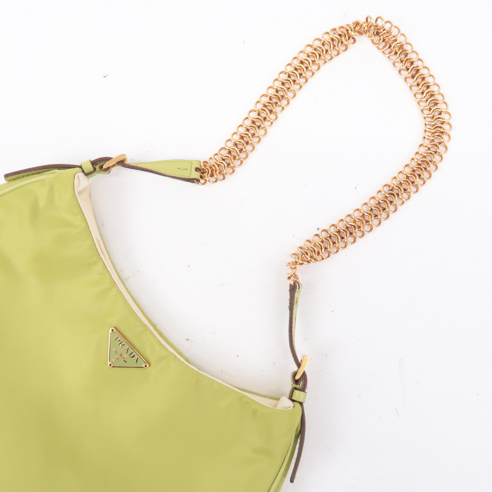 Prada gold chain shoulder clearance bag