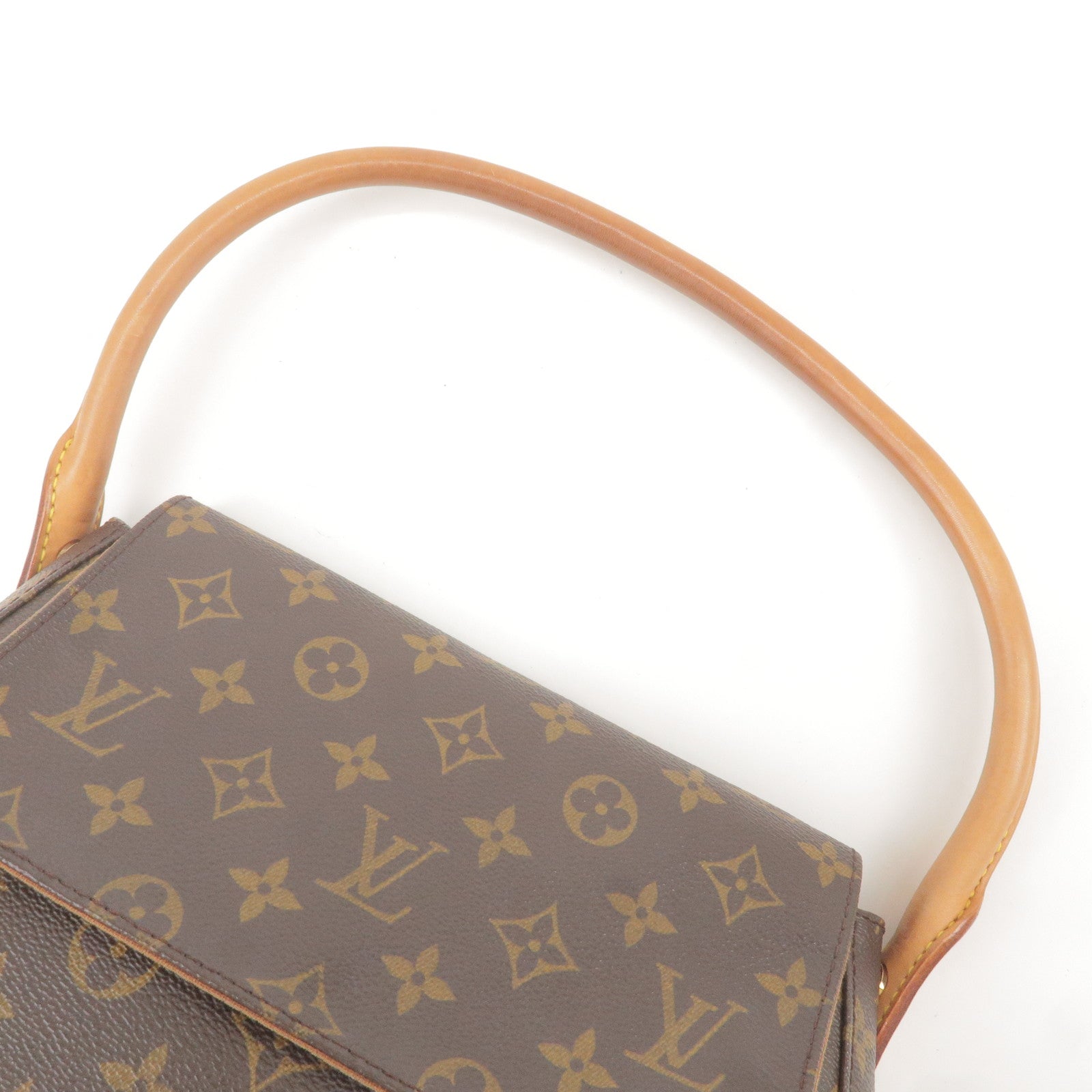 Louis Vuitton Vintage Monogram Canvas Mini Looping Shoulder Bag